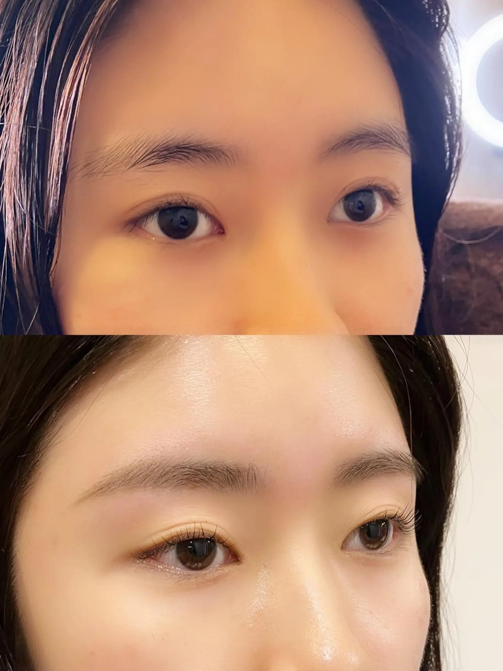 アイブロウ 眉カット Hair&Make Nahoのマツエク・マツパデザイン