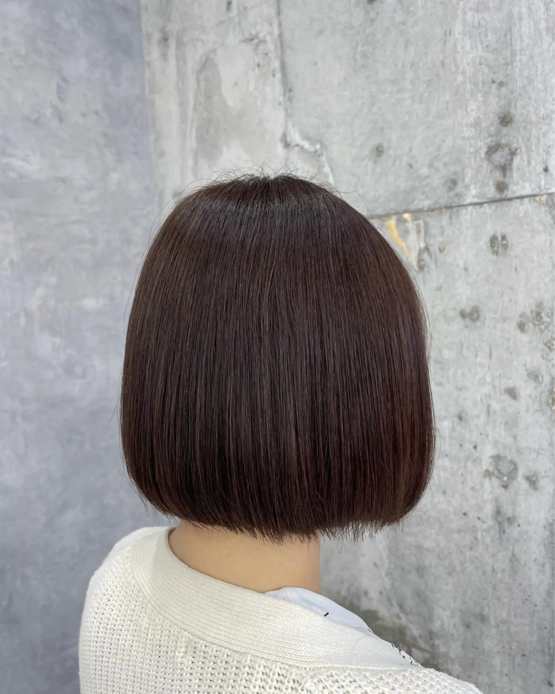 ショート ボブ benji小倉所属・中溝 トシミのヘアスタイル