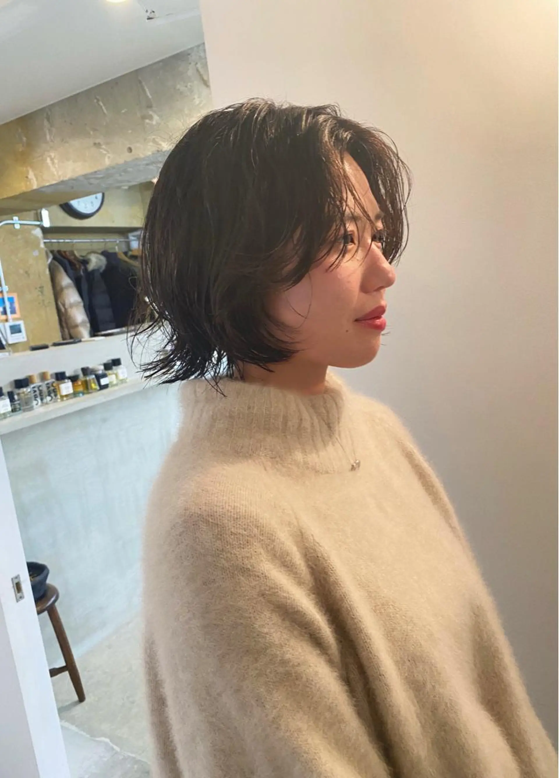 ミディアム カット ヘアカラー GATTACA所属・KEI gattacaのヘアスタイル