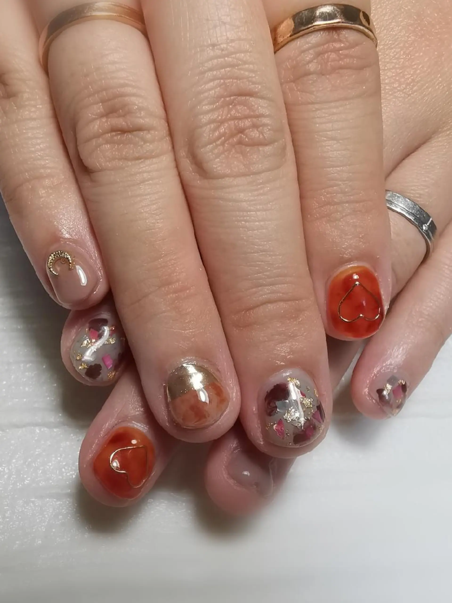 ネイル ニュアンスネイル ハンドネイル reve あやののネイルデザイン