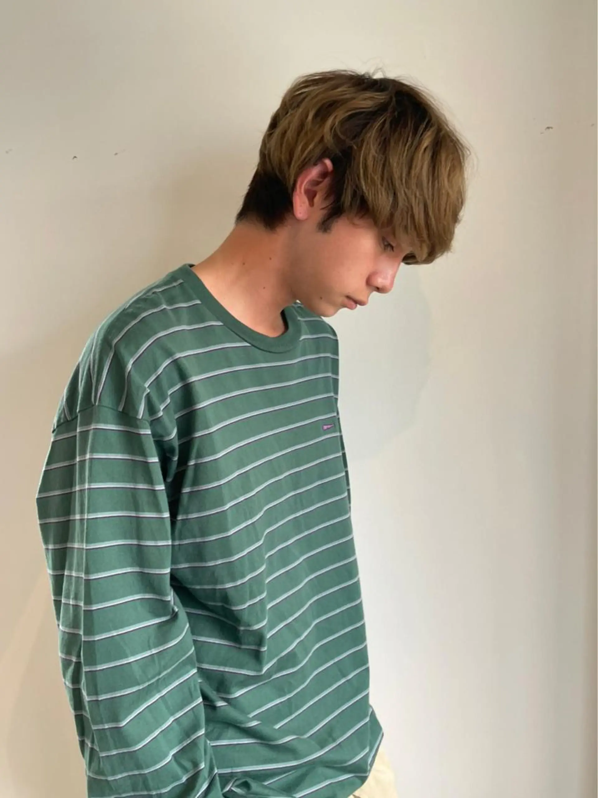 ショート カラー パーマ ショートボブ アディクシーカラー ブリーチ ブロンド ブルーカラー CEINE【セーヌ】 三軒茶屋のヘアスタイル