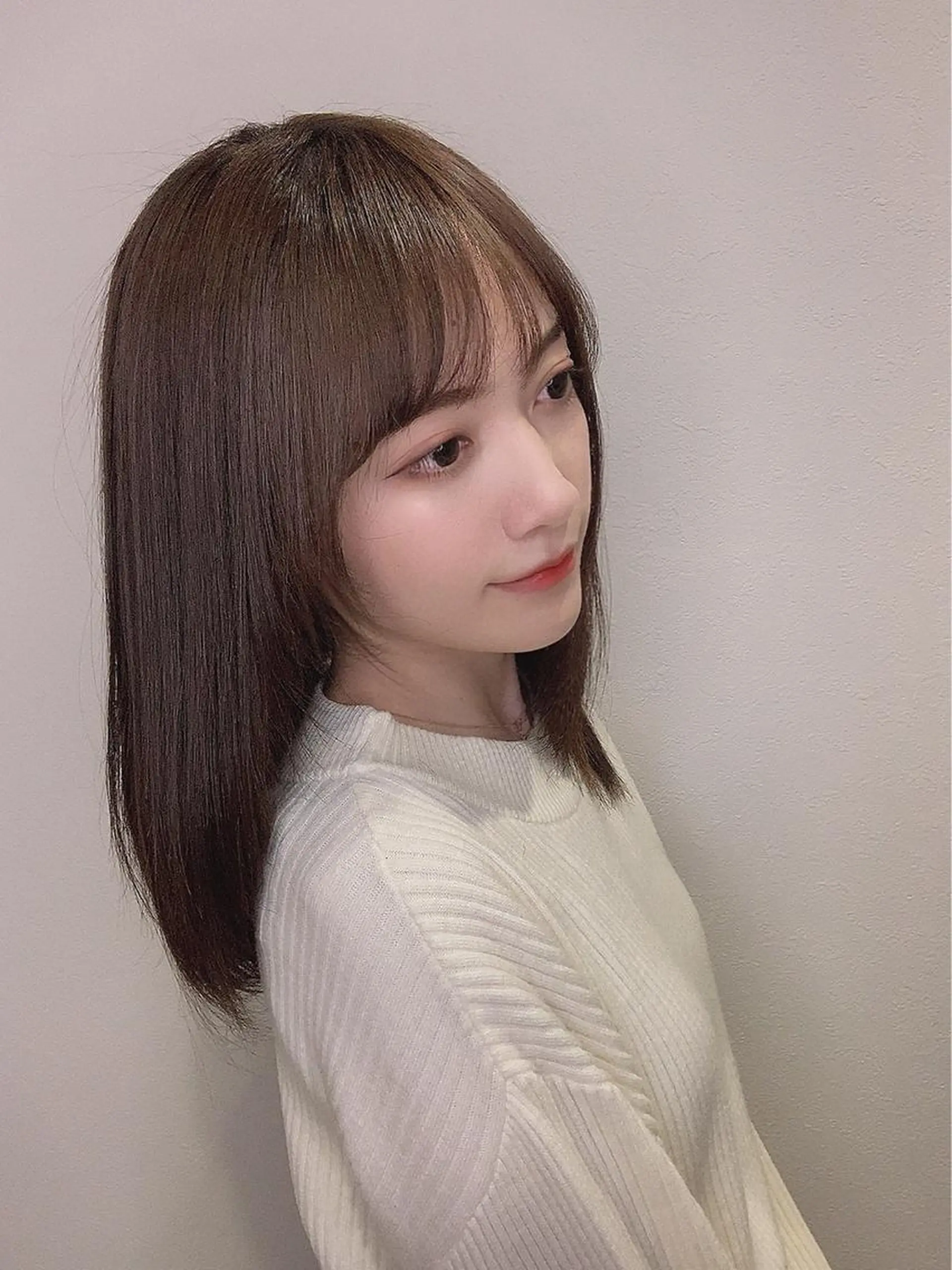 セミロング カラー ヘアアレンジ 髪質改善/縮毛/新宿 🫧SUZUKA🫧のヘアスタイル