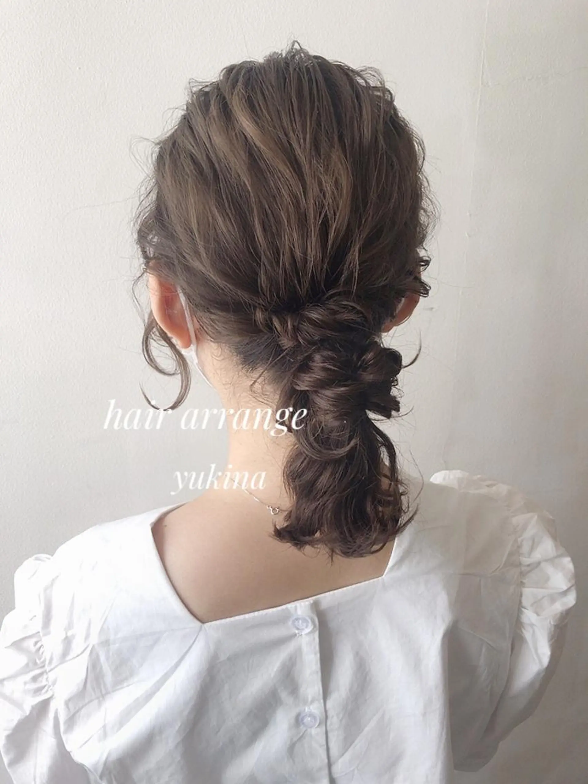 ミディアム ヘアセット Hair Salon BOTTOMS所属・✨透明感ケアカラー✨ 長野ゆきなのヘアスタイル