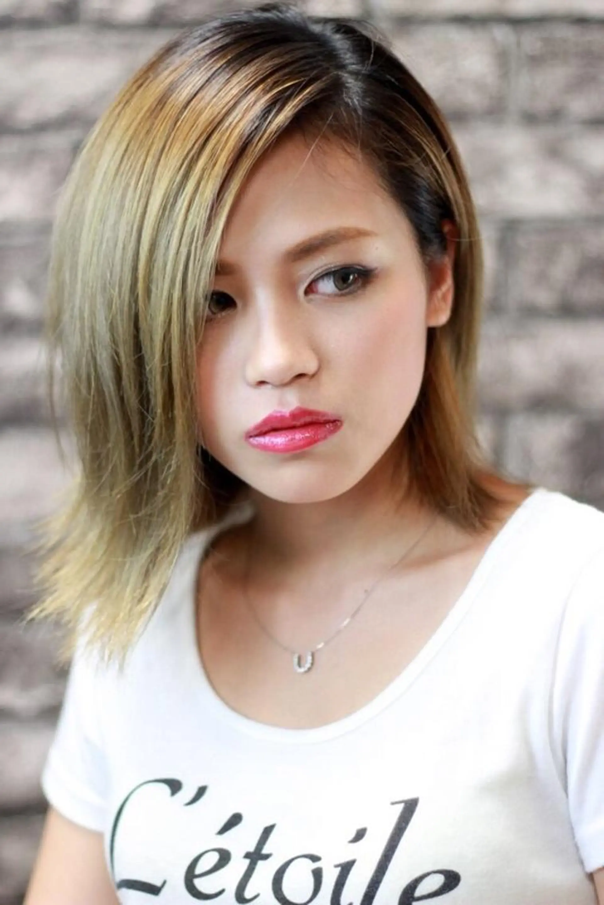 ミディアム 柴田 陽平のヘアスタイル