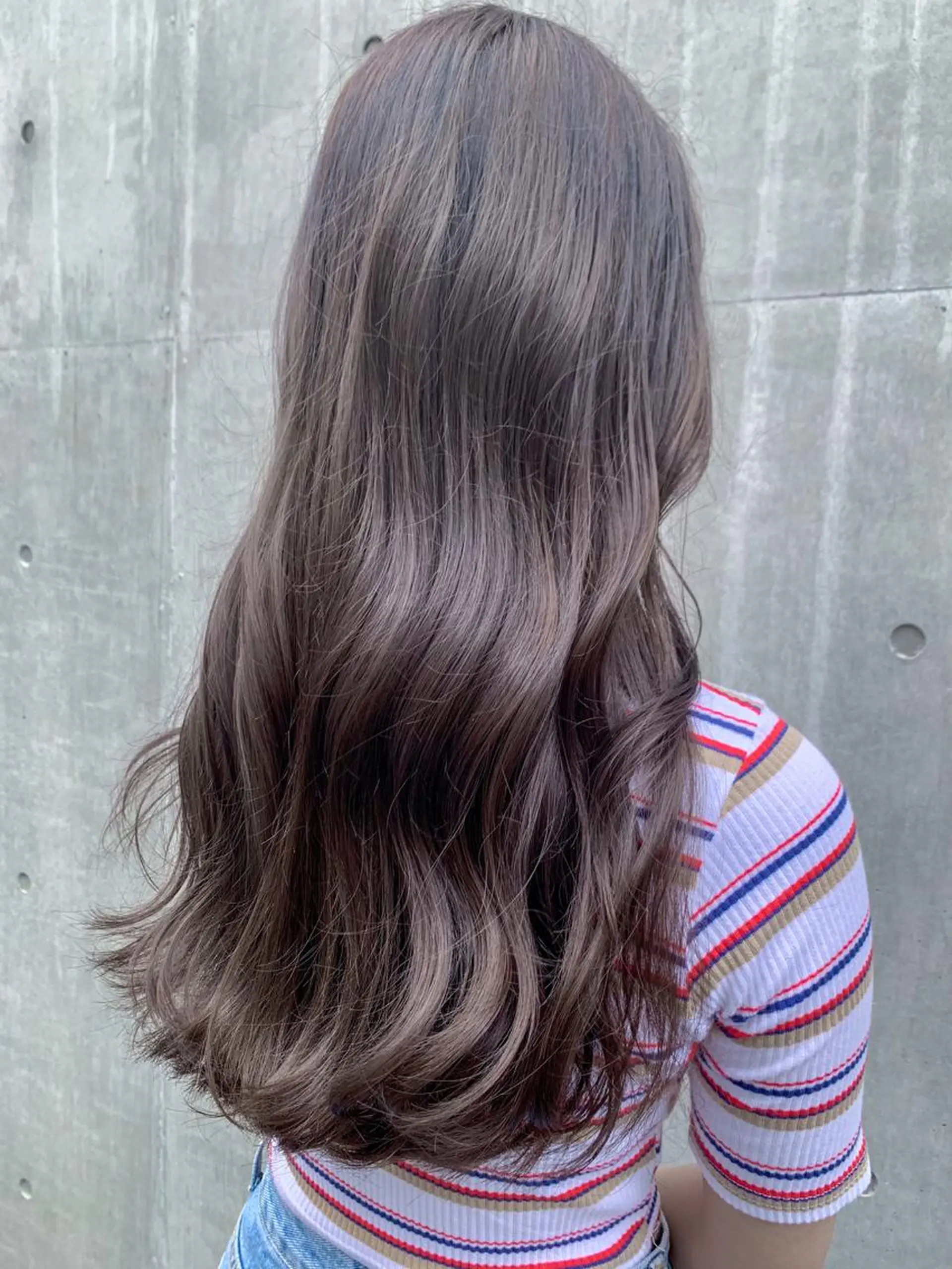 ロング カラー ヘアアレンジ カット ヘアカラー トリートメント yuka .のヘアスタイル