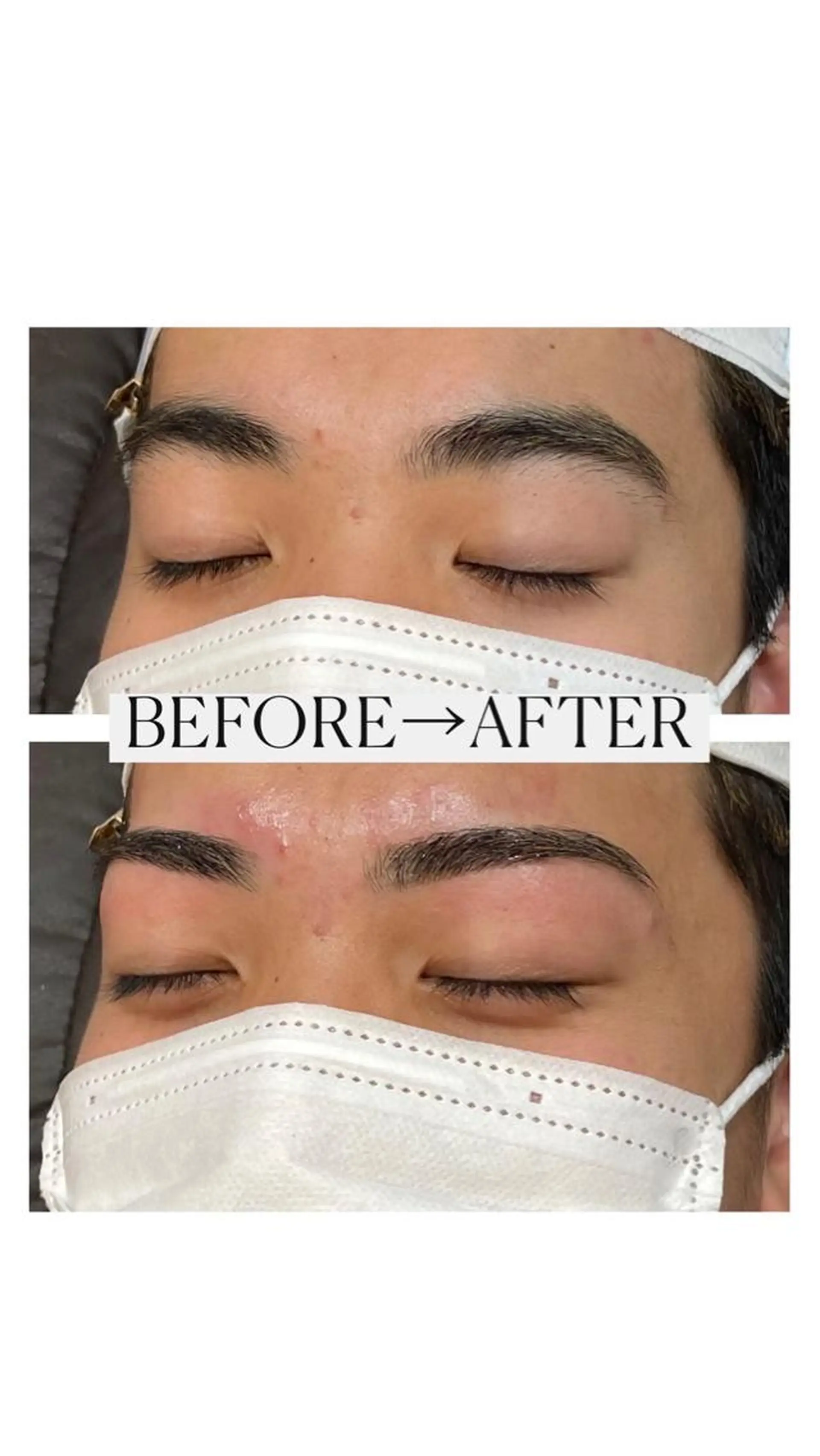 メンズ アイブロウ 脱毛×アイラッシュCeriseLaLa所属・まつげ＆アイブロウ スリーズララ🍒のマツエク・マツパデザイン