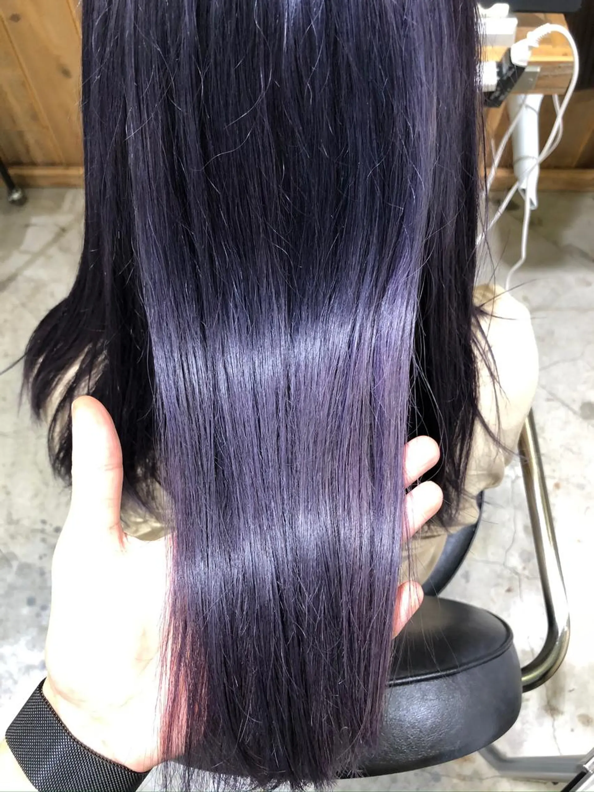 ロング カラー ブリーチ ケアブリーチ ロング 舘野 太嘉宏のヘアスタイル