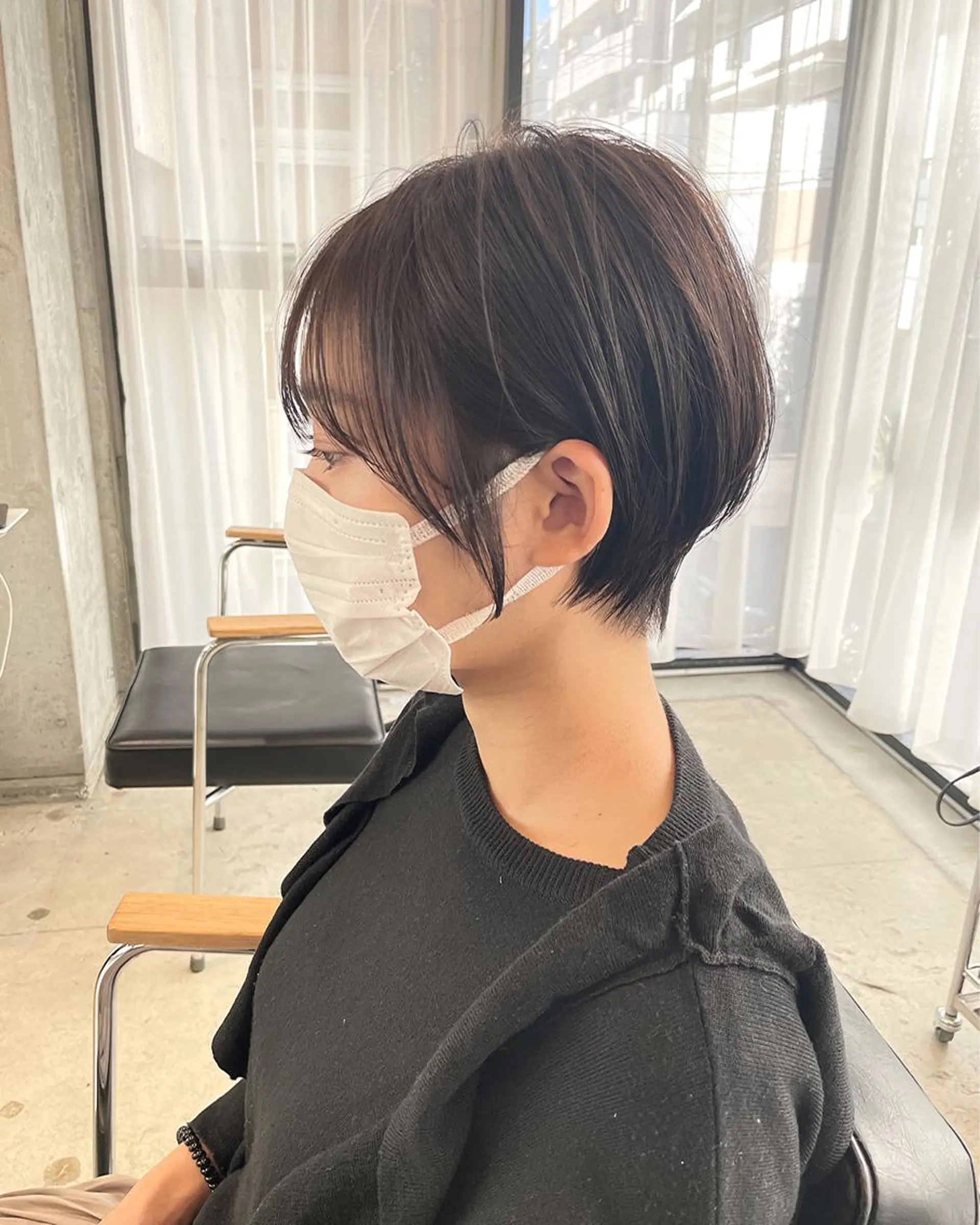 ショート カラー カット ヘアカラー トリートメント LiLi吉祥寺所属・【まとまるショート ボブカット】今井隆太のヘアスタイル