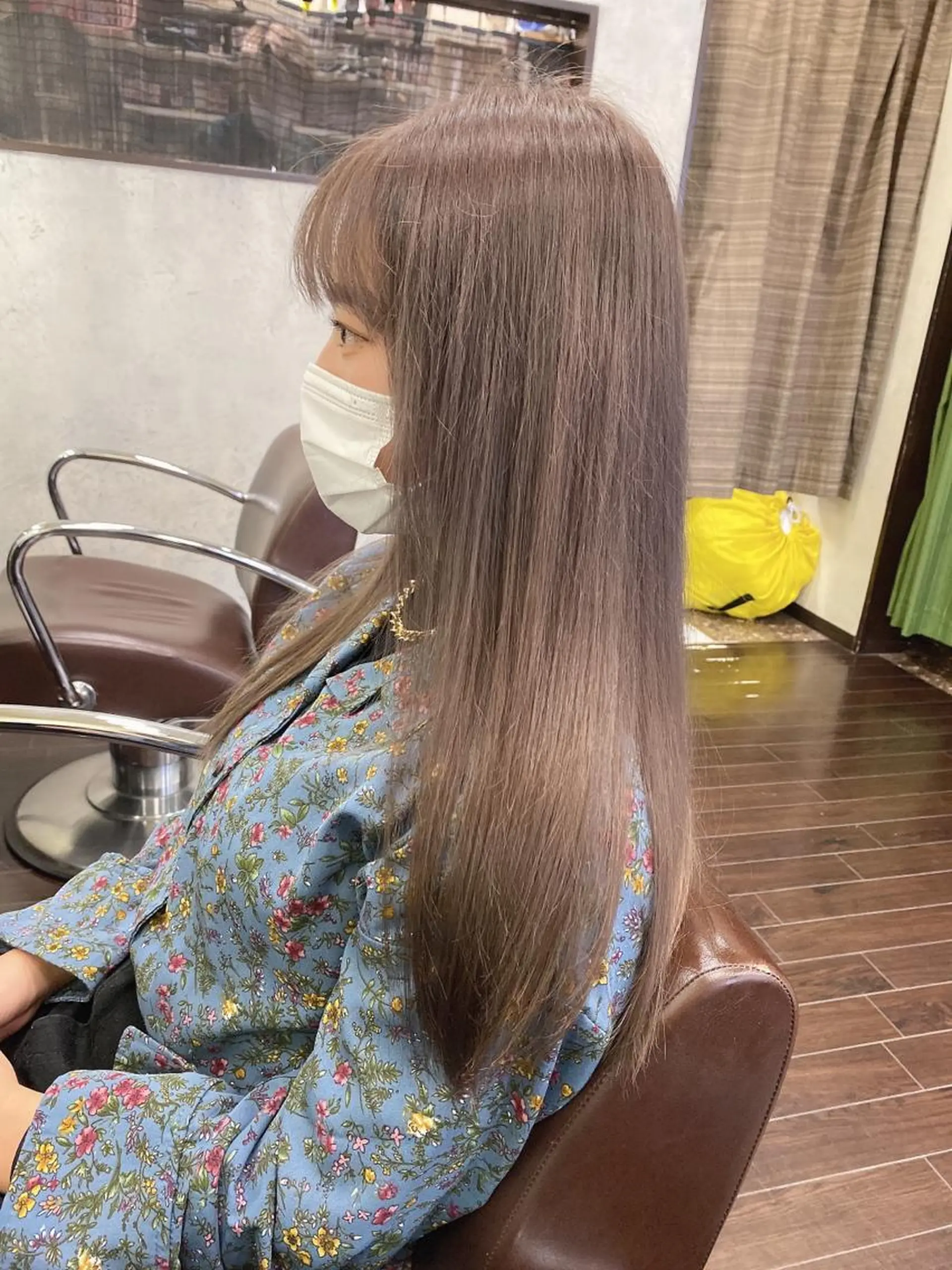 ロング ヘアカラー 具志 正太のヘアスタイル