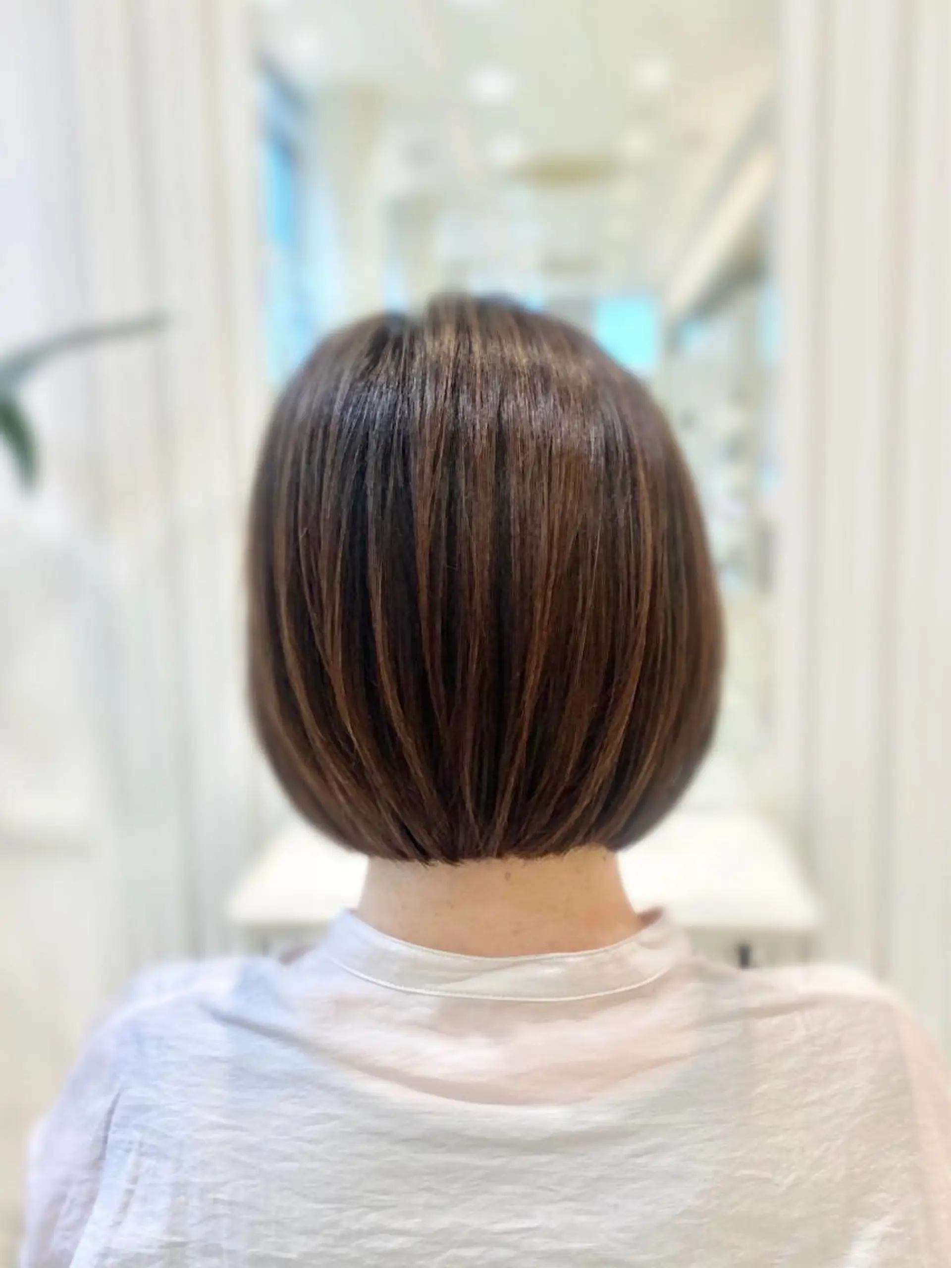 ショート Ash 銀座店所属・骨格補正カット /マンツーマン/のヘアスタイル