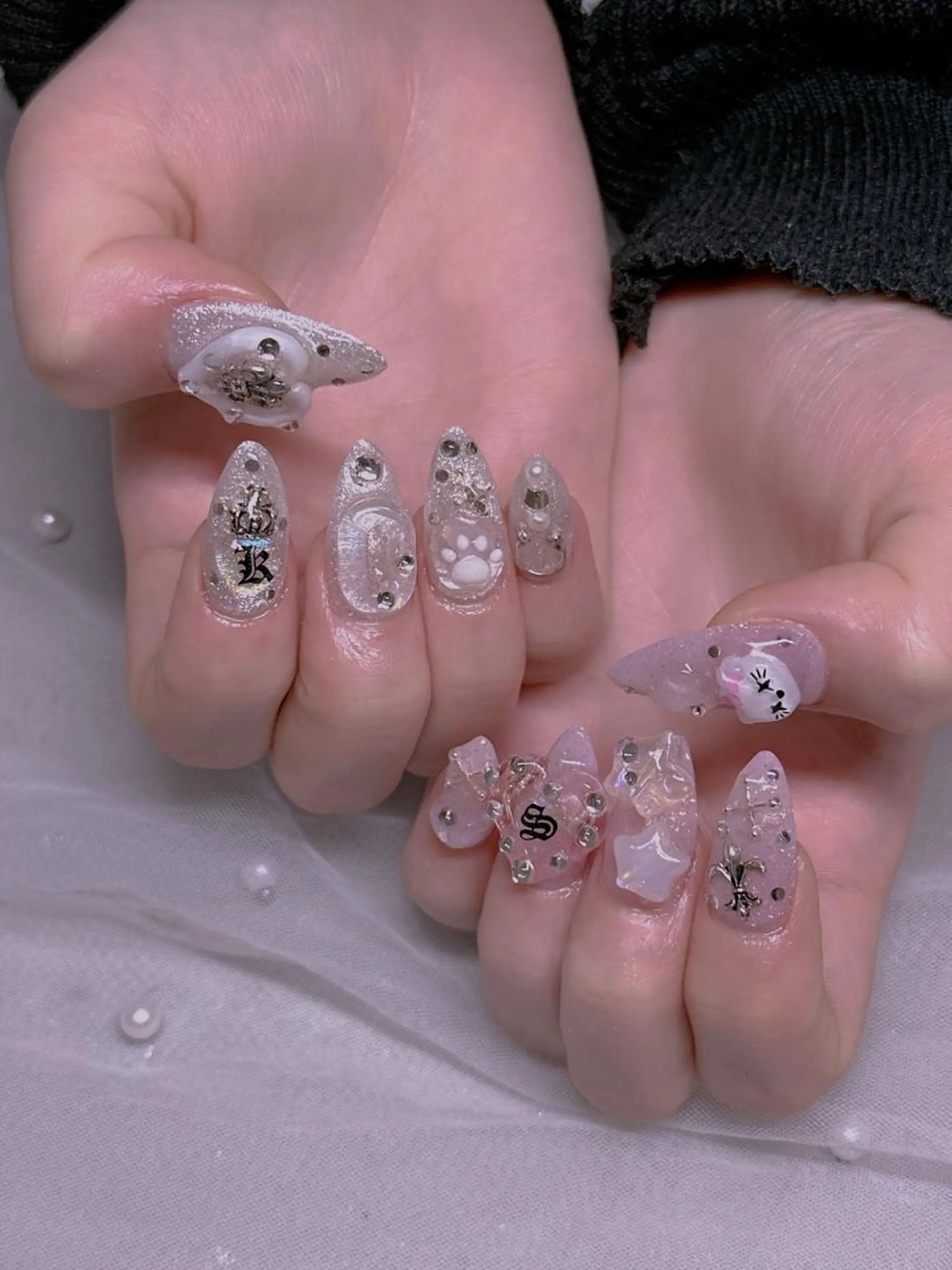 ネイル 長さだし専門店 M2　rikaのネイルデザイン