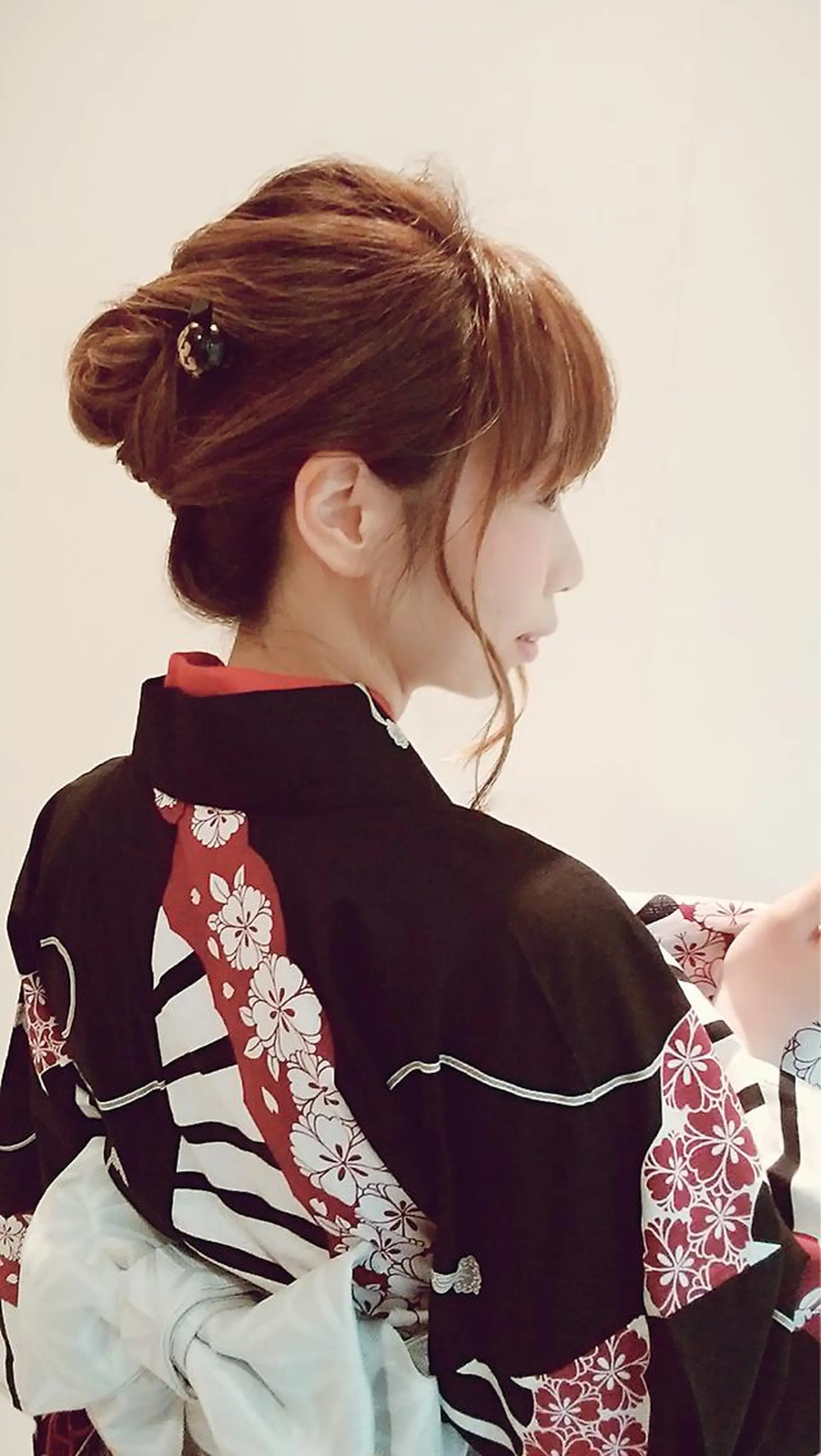 ヘアアレンジ 浴衣 田中 奈布のヘアスタイル