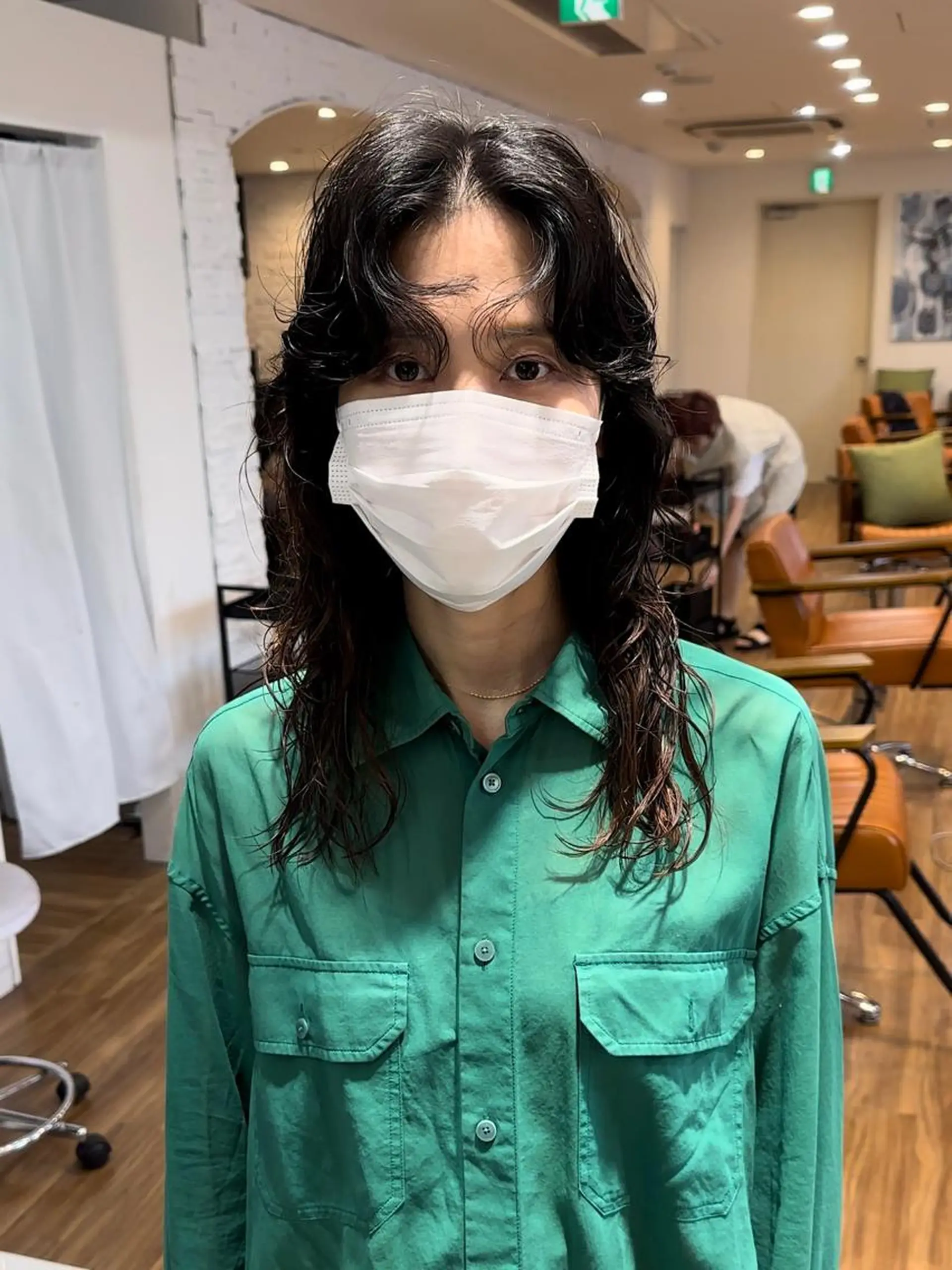 ロング 古沢 新のヘアスタイル