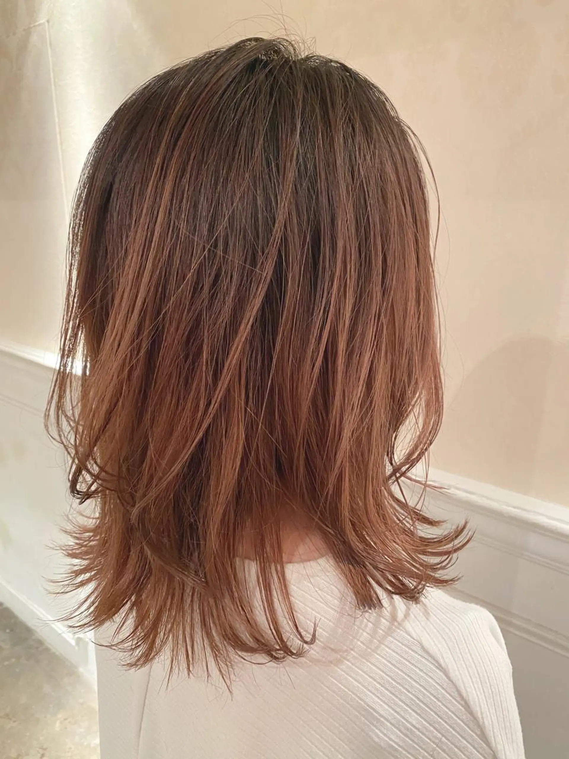 ミディアム 髪質改善／美髪矯正 林田和真のヘアスタイル