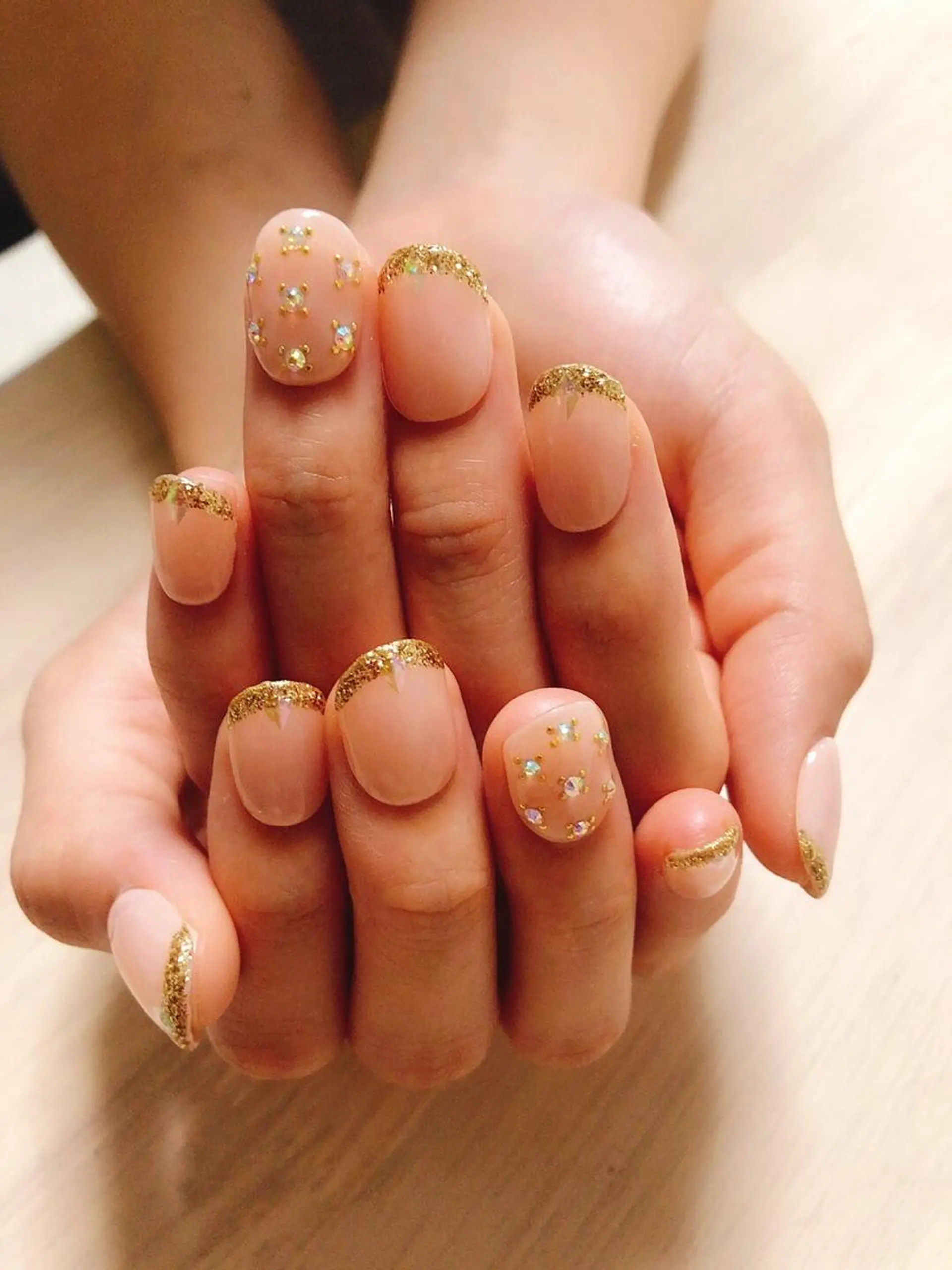 ネイル オフィスネイル 奥園 良恵のネイルデザイン