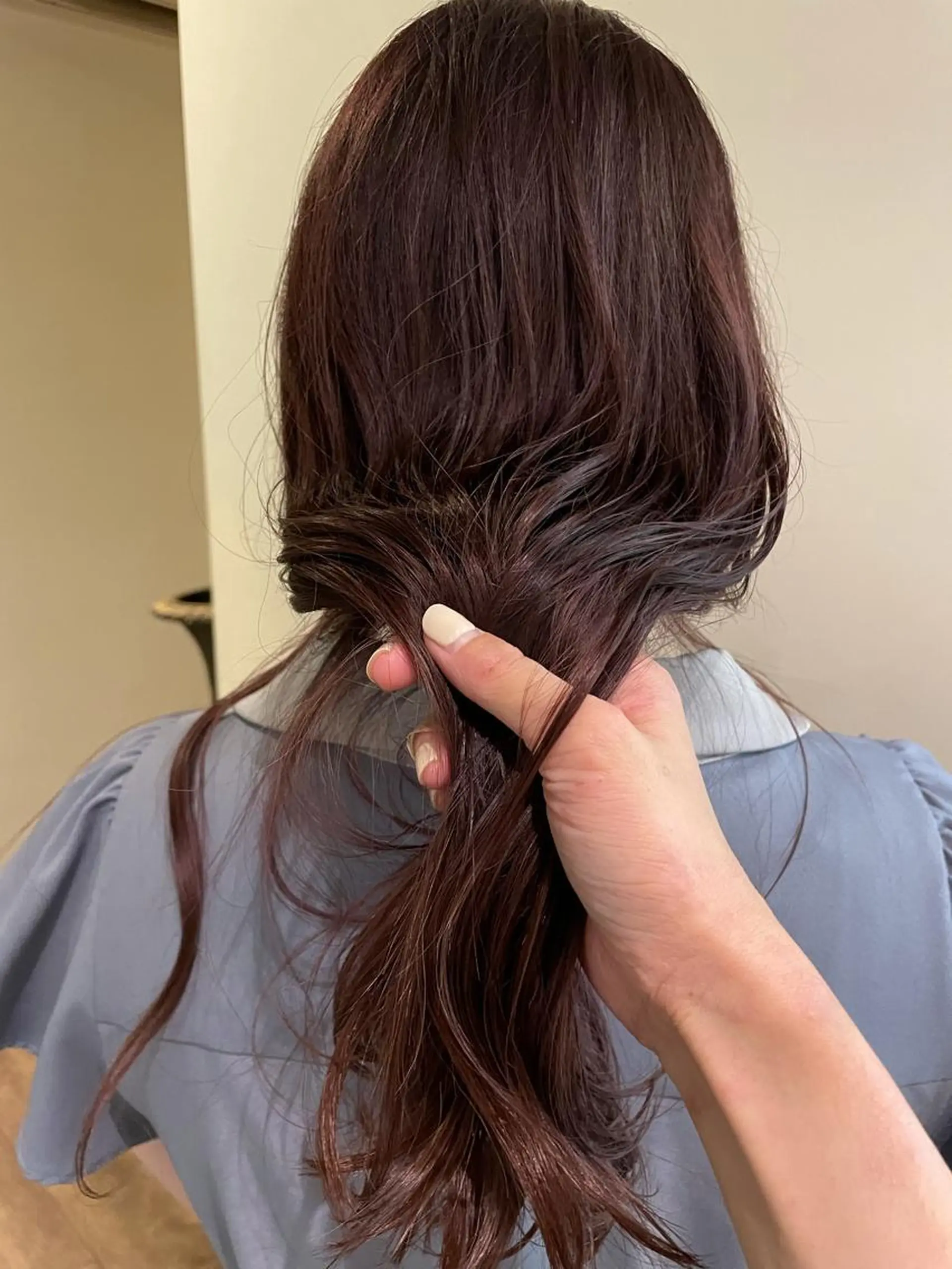 ロング カラー classic 新横浜所属・大人girly🛋️ 🤍yukakoのヘアスタイル