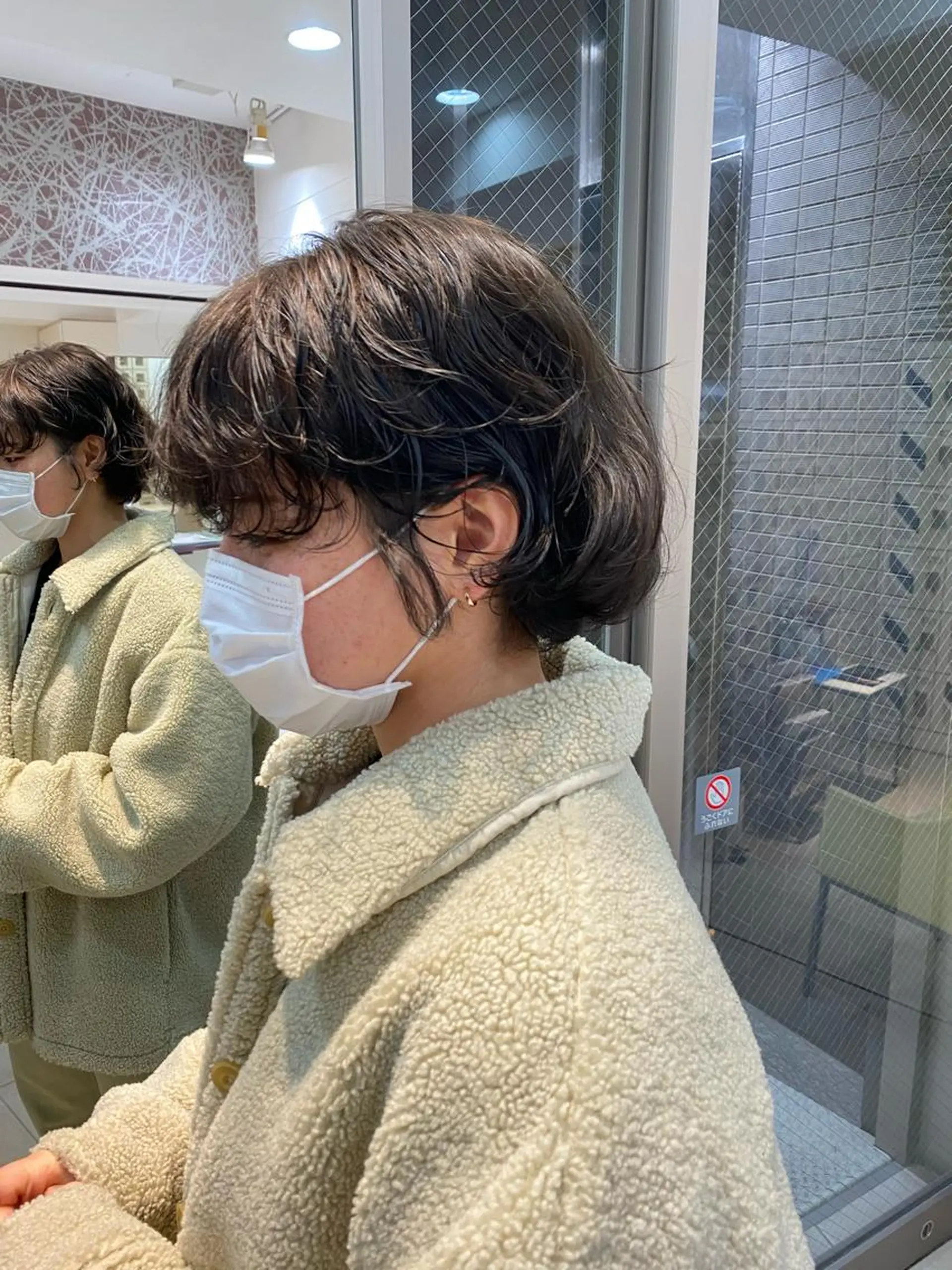 ショート カラー パーマ カット ヘアカラー トリートメント Aujuaソムリエ ❤️‍🔥今吉 晃太のヘアスタイル