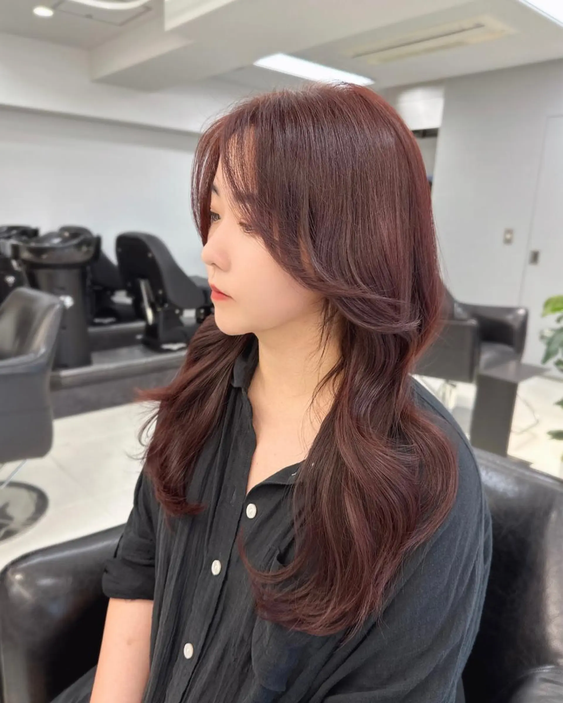 ミディアム カラー INTRO.by Fi-Ne所属・韓国ヘア 店長NEGIのヘアスタイル