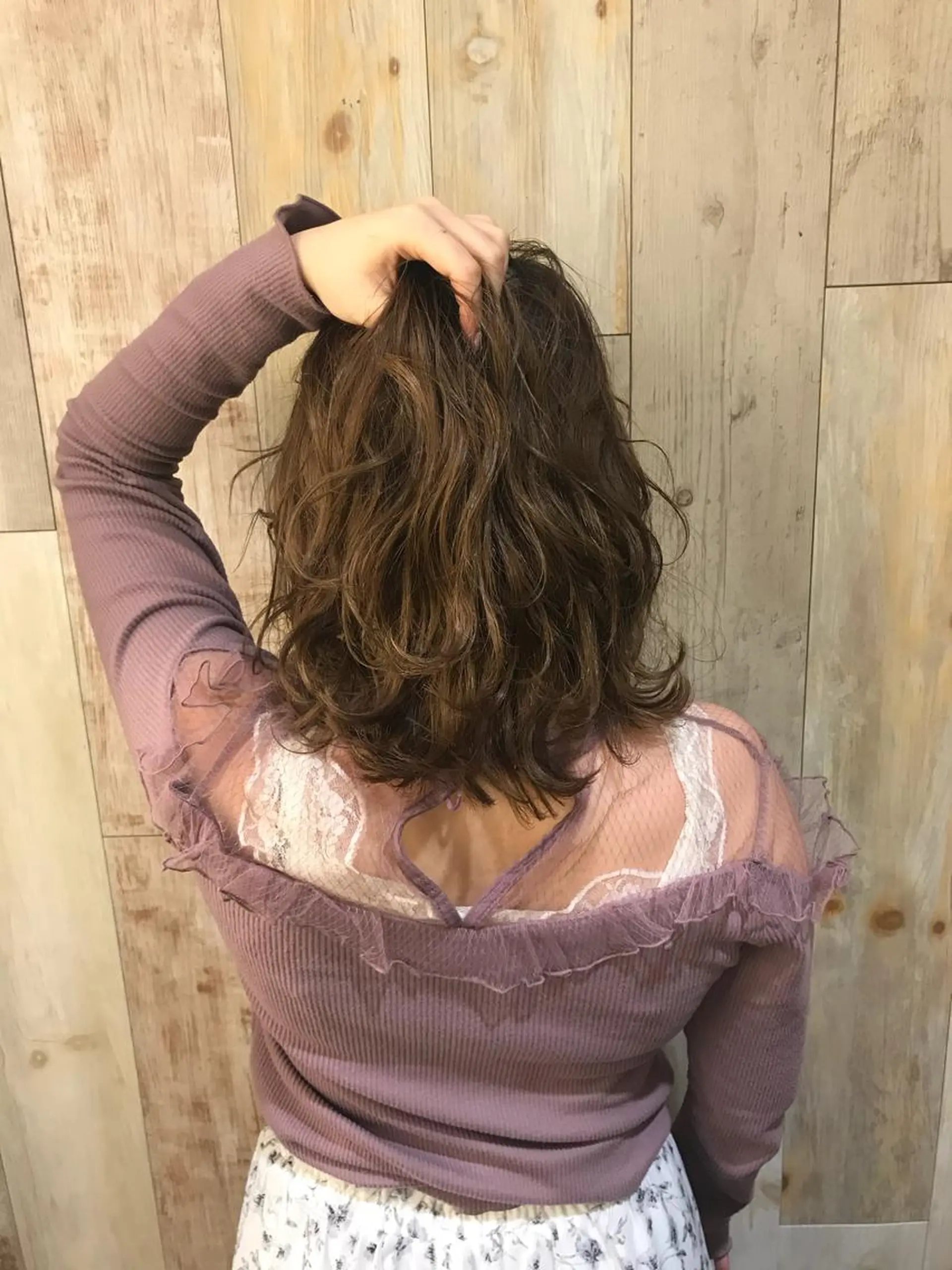 ミディアム 池袋/透明感カラー 🎀Yuri🎀のヘアスタイル