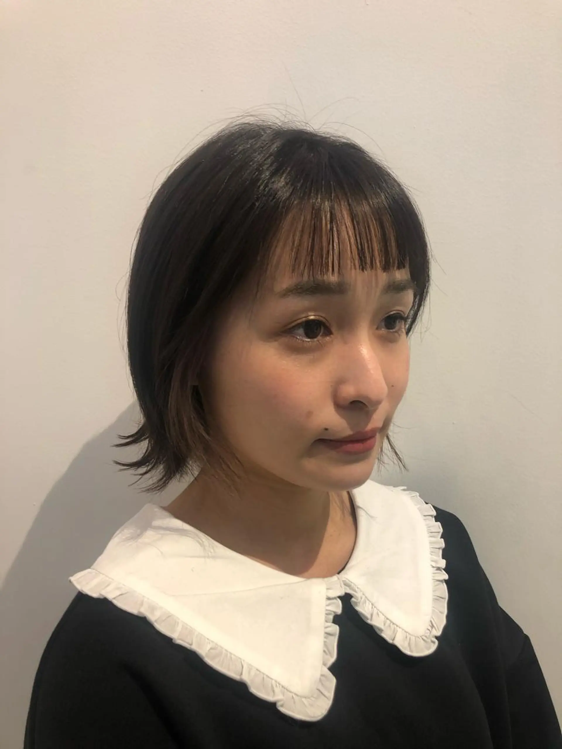 ショート カラー ベージュカラー グレージュ ピンクカラー ピンクベージュ ヘアカラー 綿貫 美香のヘアスタイル