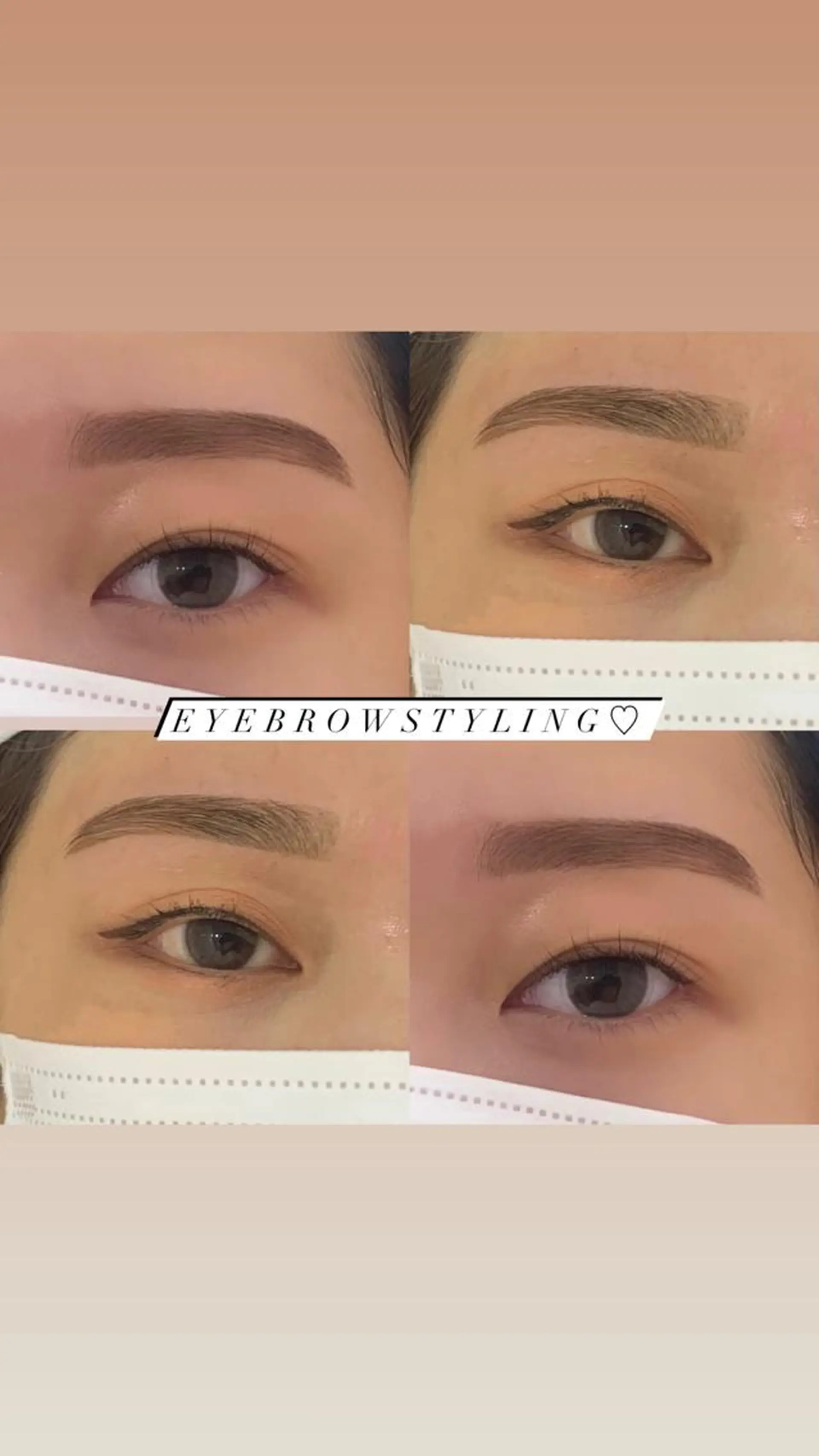 アイブロウ ワックス脱毛 Eclat 東三国の眉毛・アイブロウイメージ