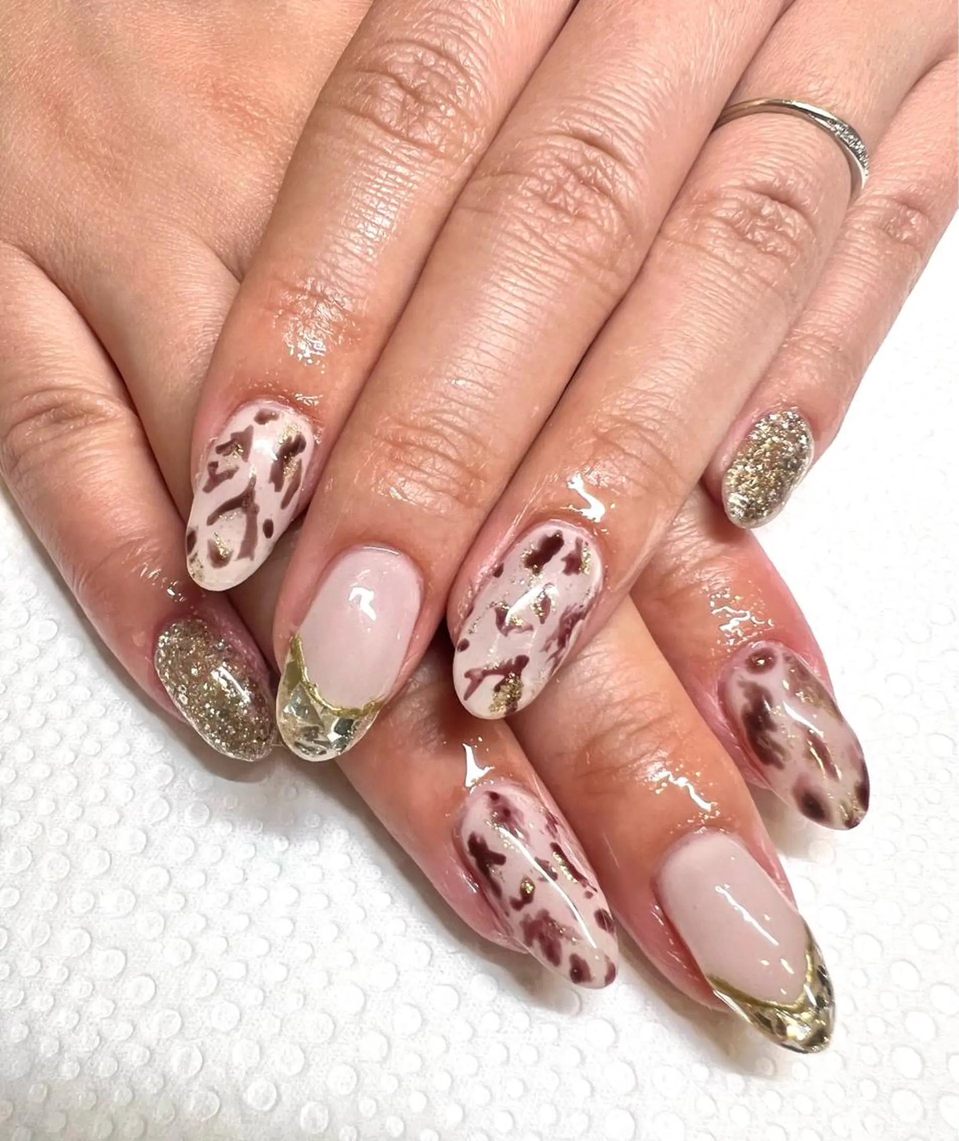 ネイル ハンドネイル CHARME 🤎〔RINA〕のネイルデザイン