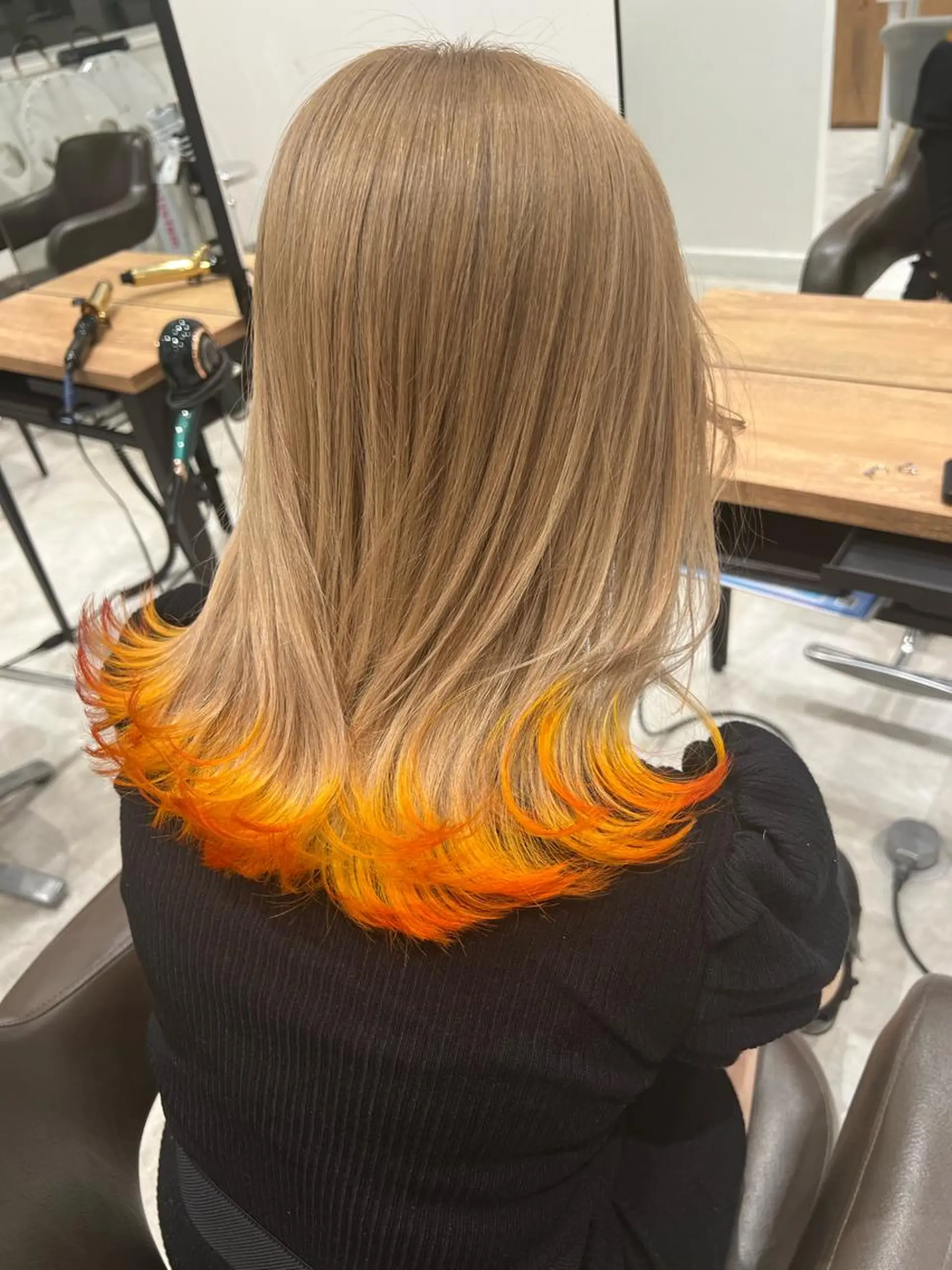 ミディアム 浅井 大雅のヘアスタイル