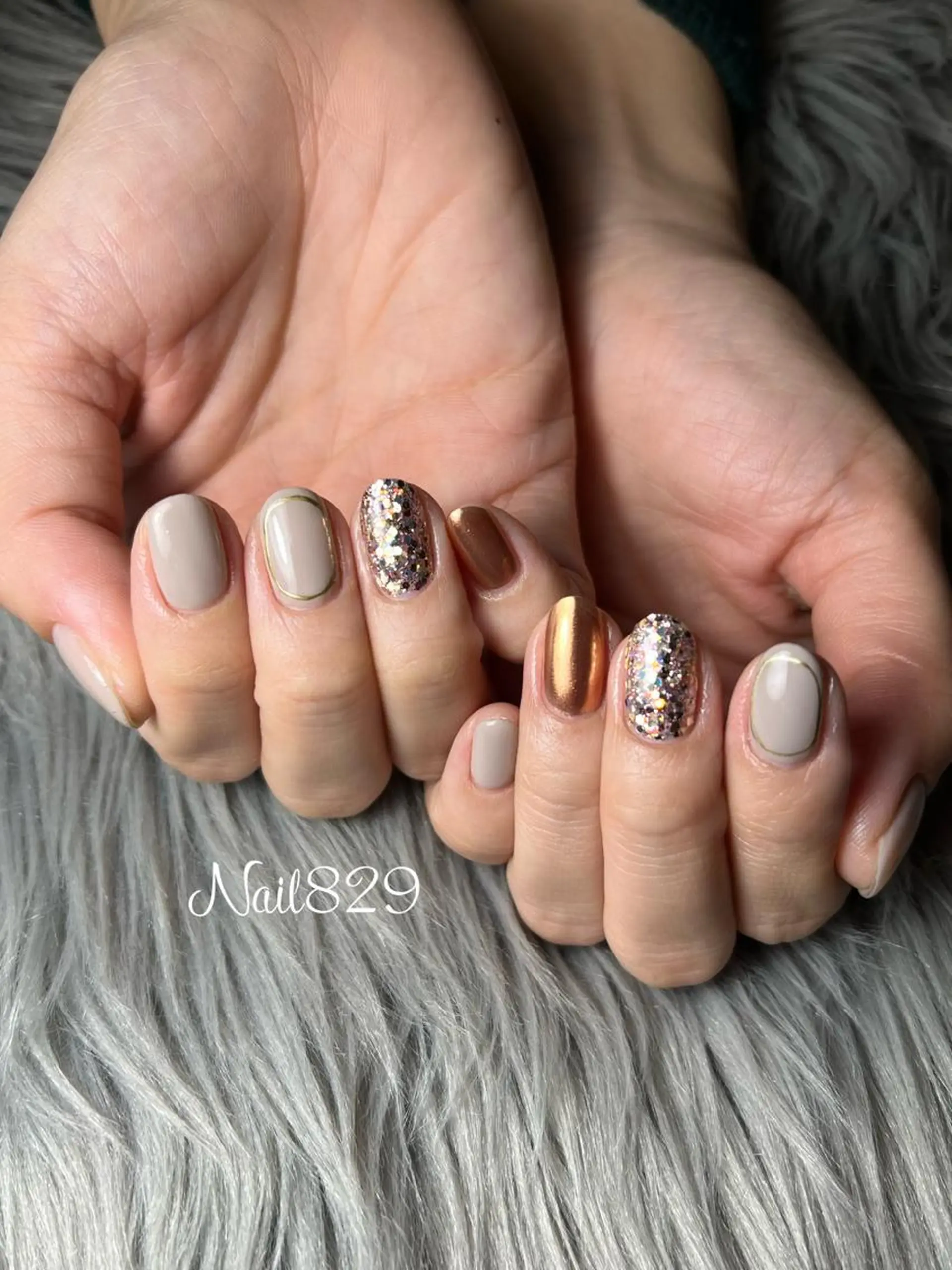 ネイル 829 Yuiのネイルデザイン