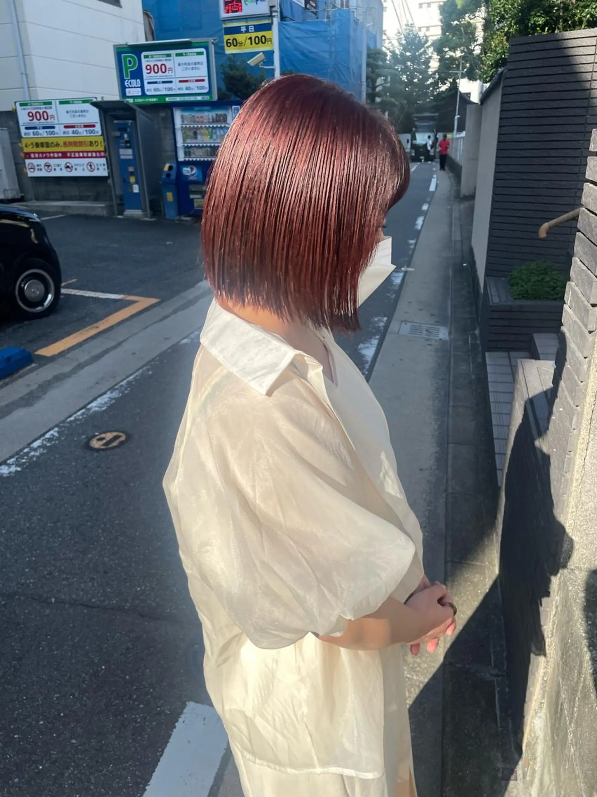 カラー ALLYS 渋谷店所属・最高級の艶のある カラーmei🎨のヘアスタイル