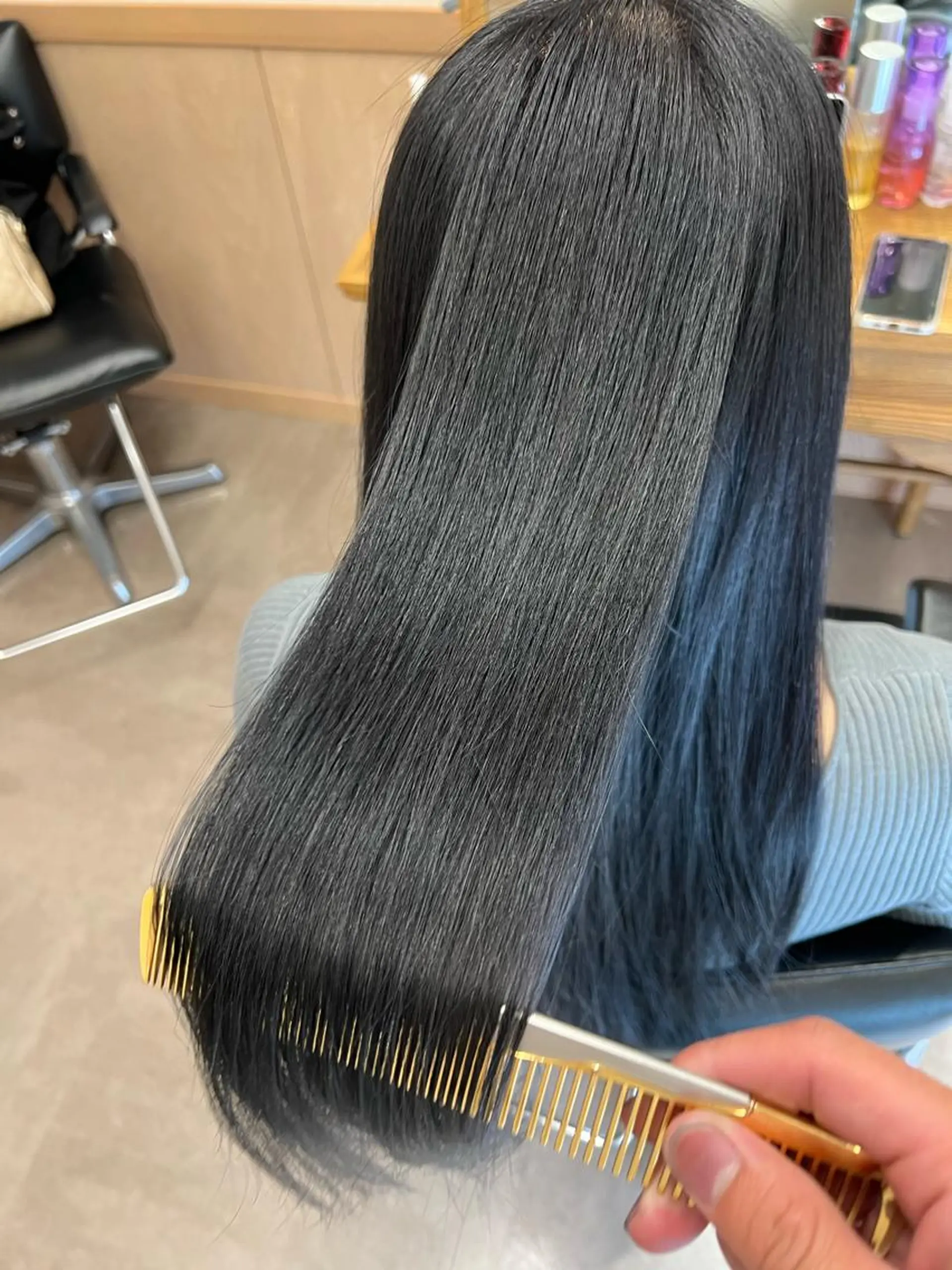 ロング GO TODAY  SHAiRE SALON 名古屋店所属・艶カラー/髪質改善/ 西　大喜(ひろき)のヘアスタイル