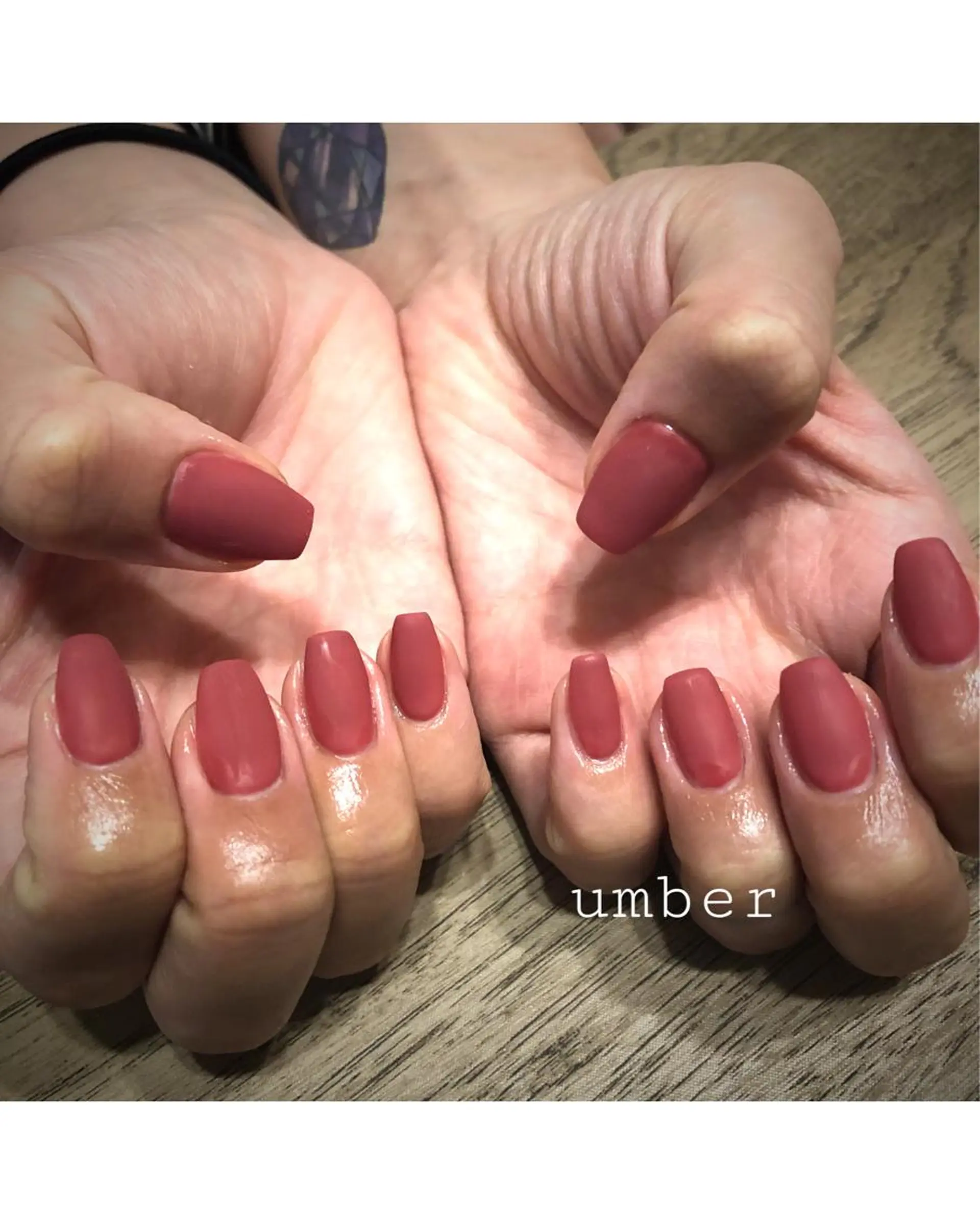 ネイル クリアネイル フットネイル フレンチネイル マグネットネイル マットネイル ハンドネイル umber 三茶1分のネイルデザイン