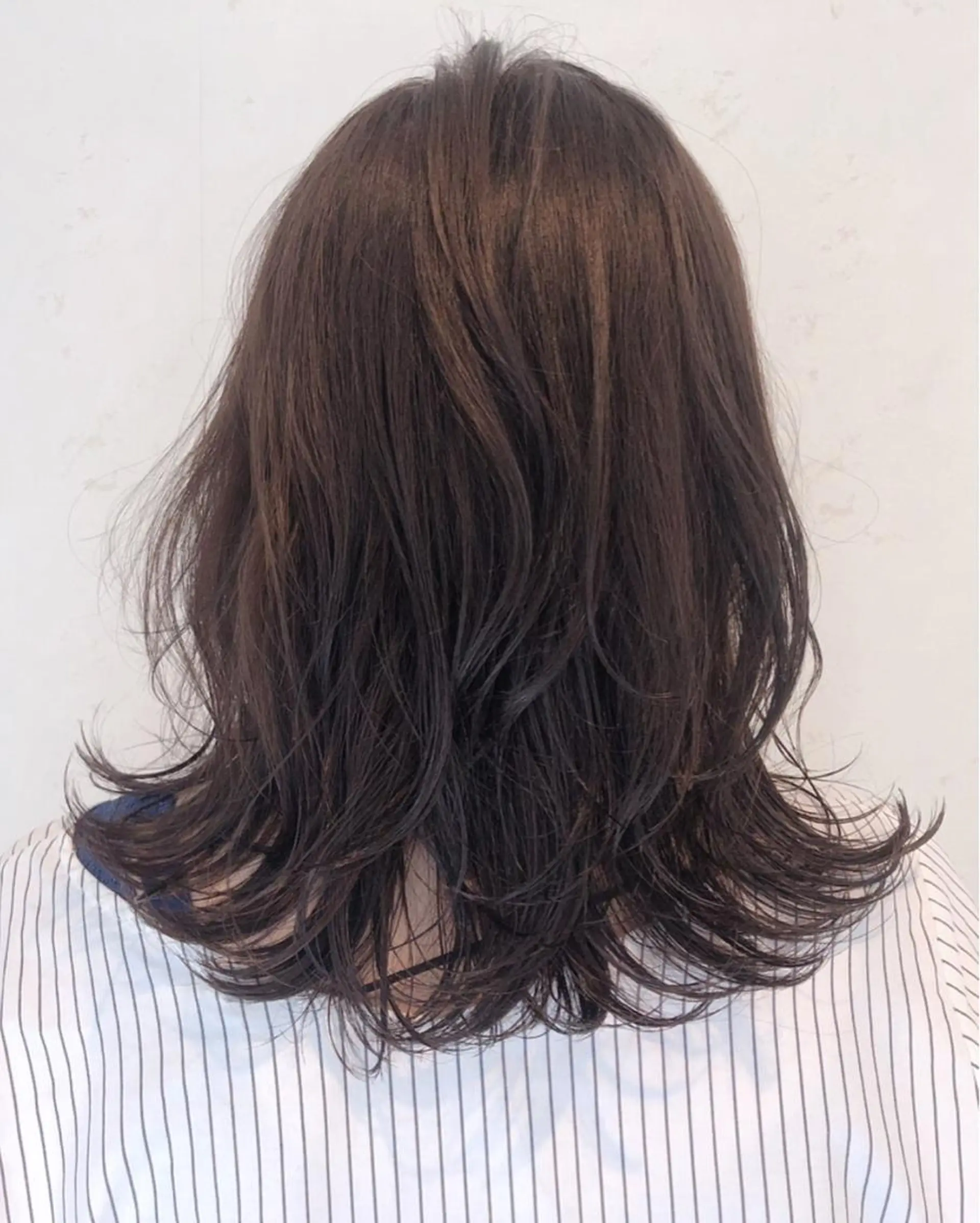 ミディアム カラー The book hand salon所属・伊藤 さやかのヘアスタイル