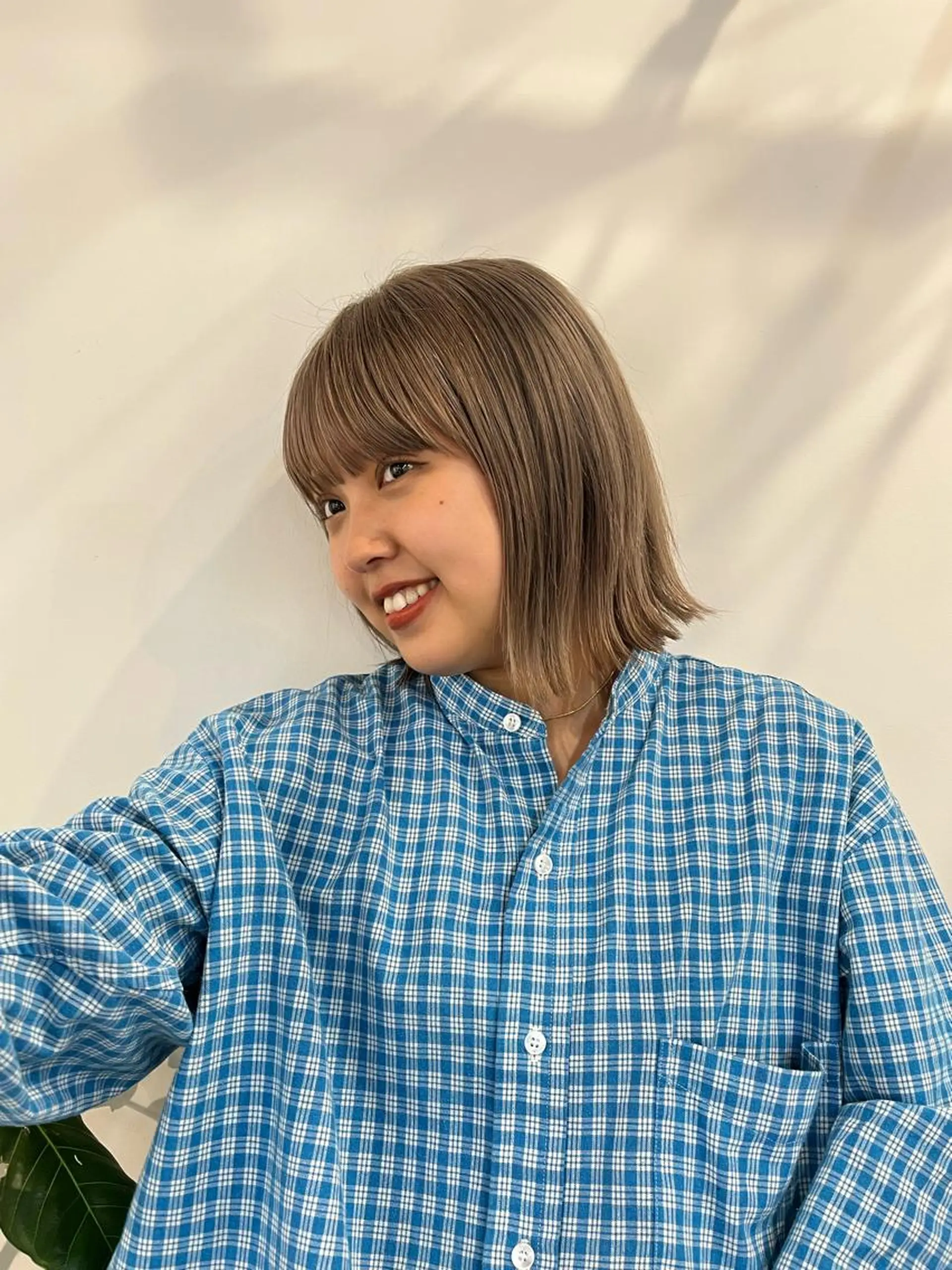 ミディアム ボブ ハルカ/ fit standのヘアスタイル