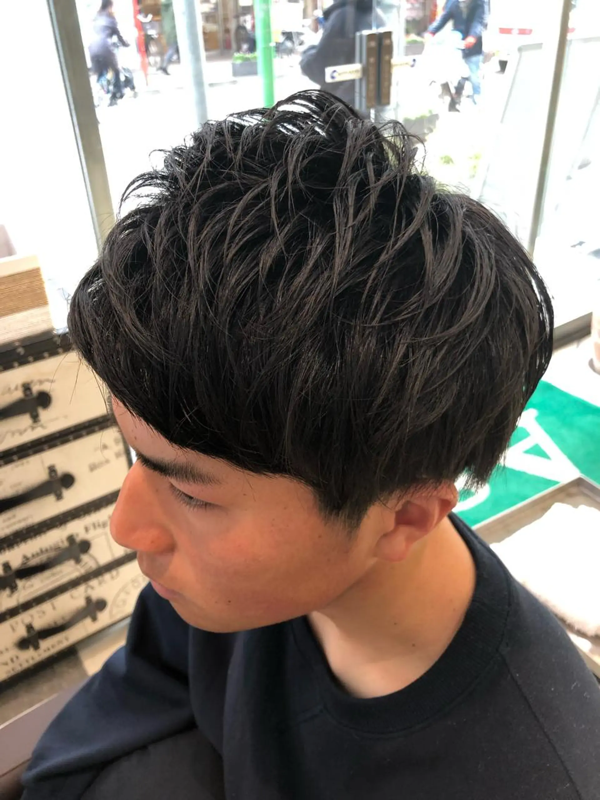 ショート パーマ ヘアアレンジ メンズ メンズパーマ 似合わせカット メンズパーマ特化/ KAORU/店長のヘアスタイル
