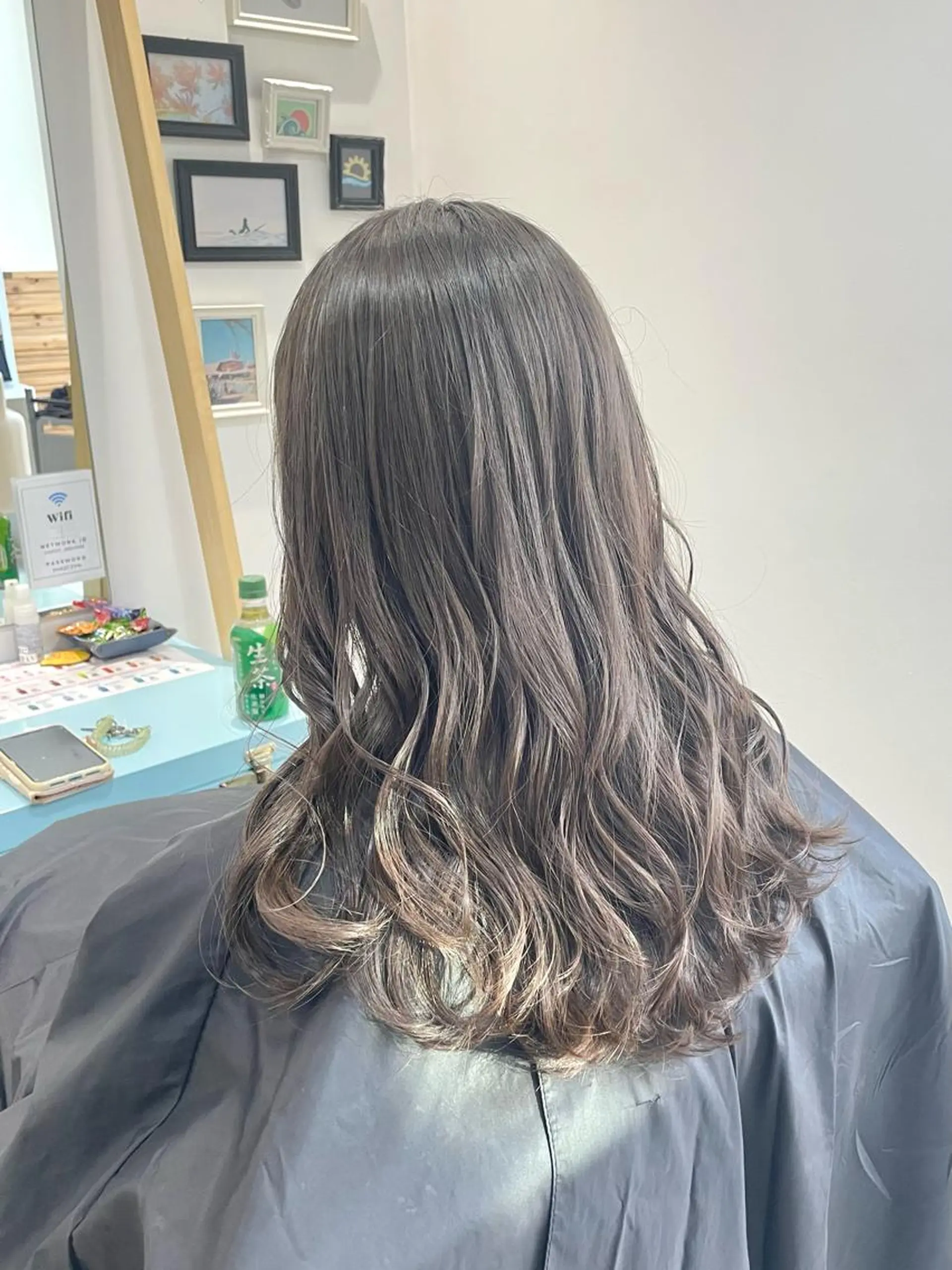 ロング カラー 💫小顔カット TAROのヘアスタイル