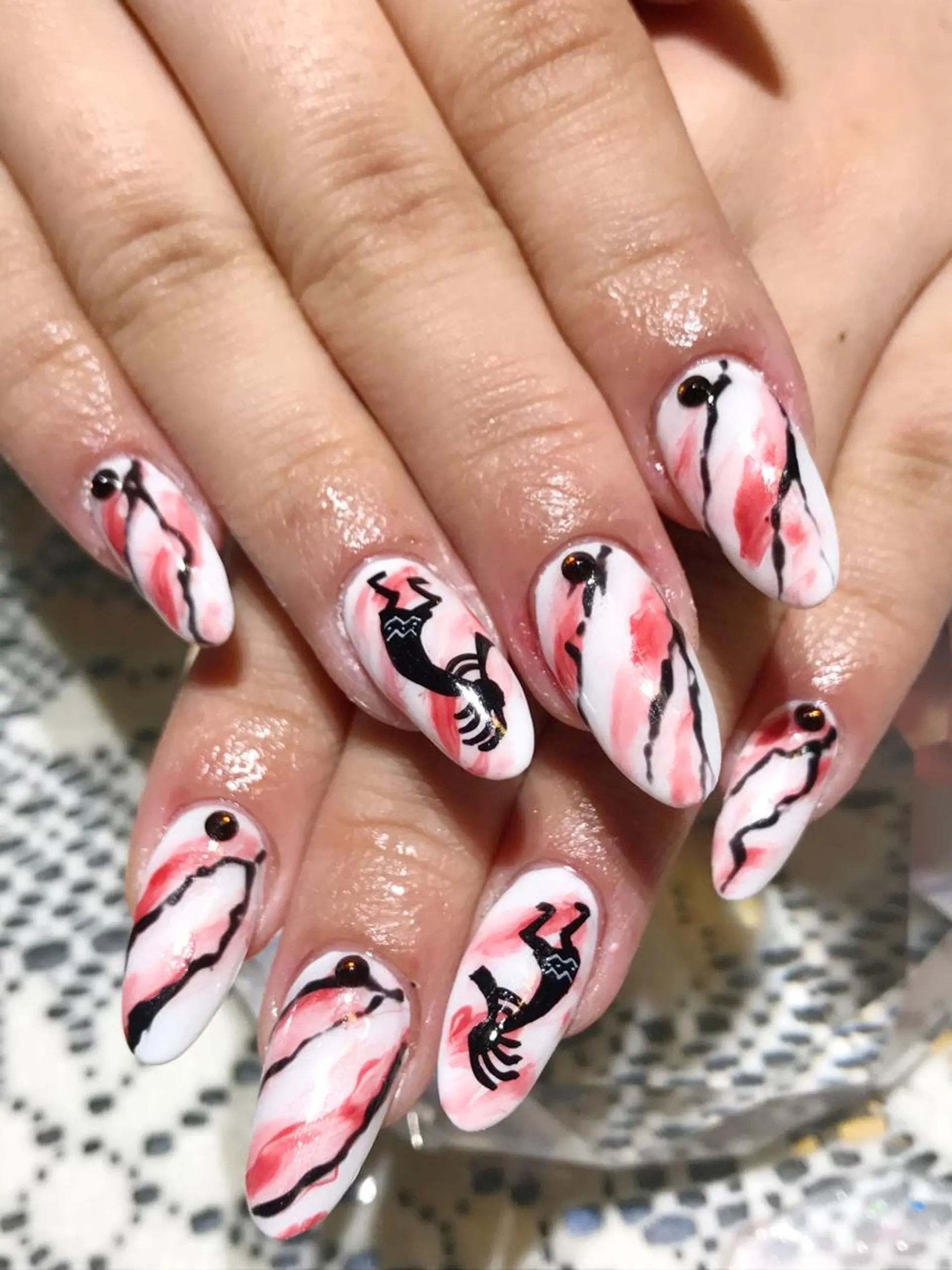 ネイル アートネイル スカルプネイル YUN 💅のネイルデザイン
