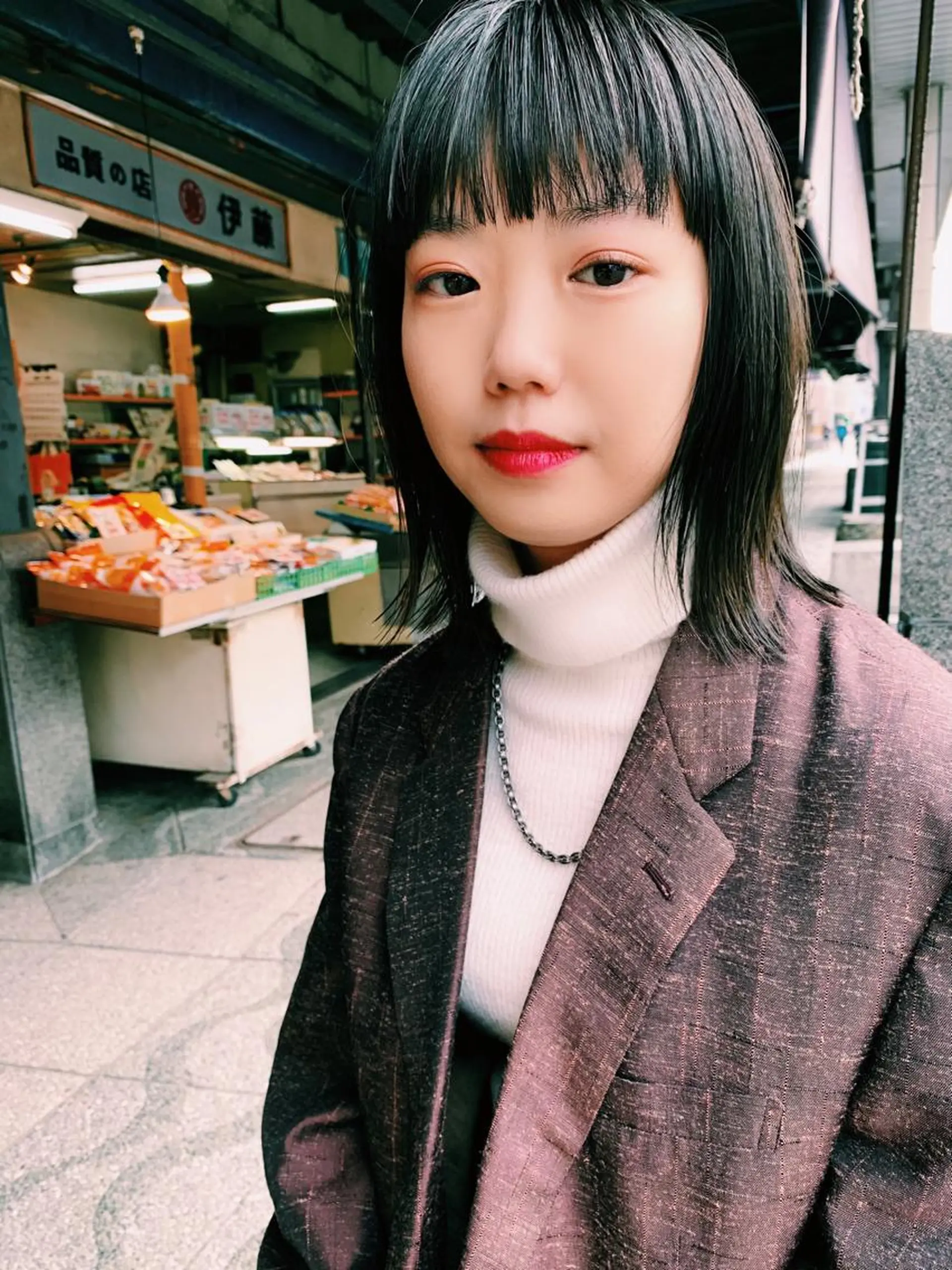 ミディアム カラー tension 【テンション】のヘアスタイル