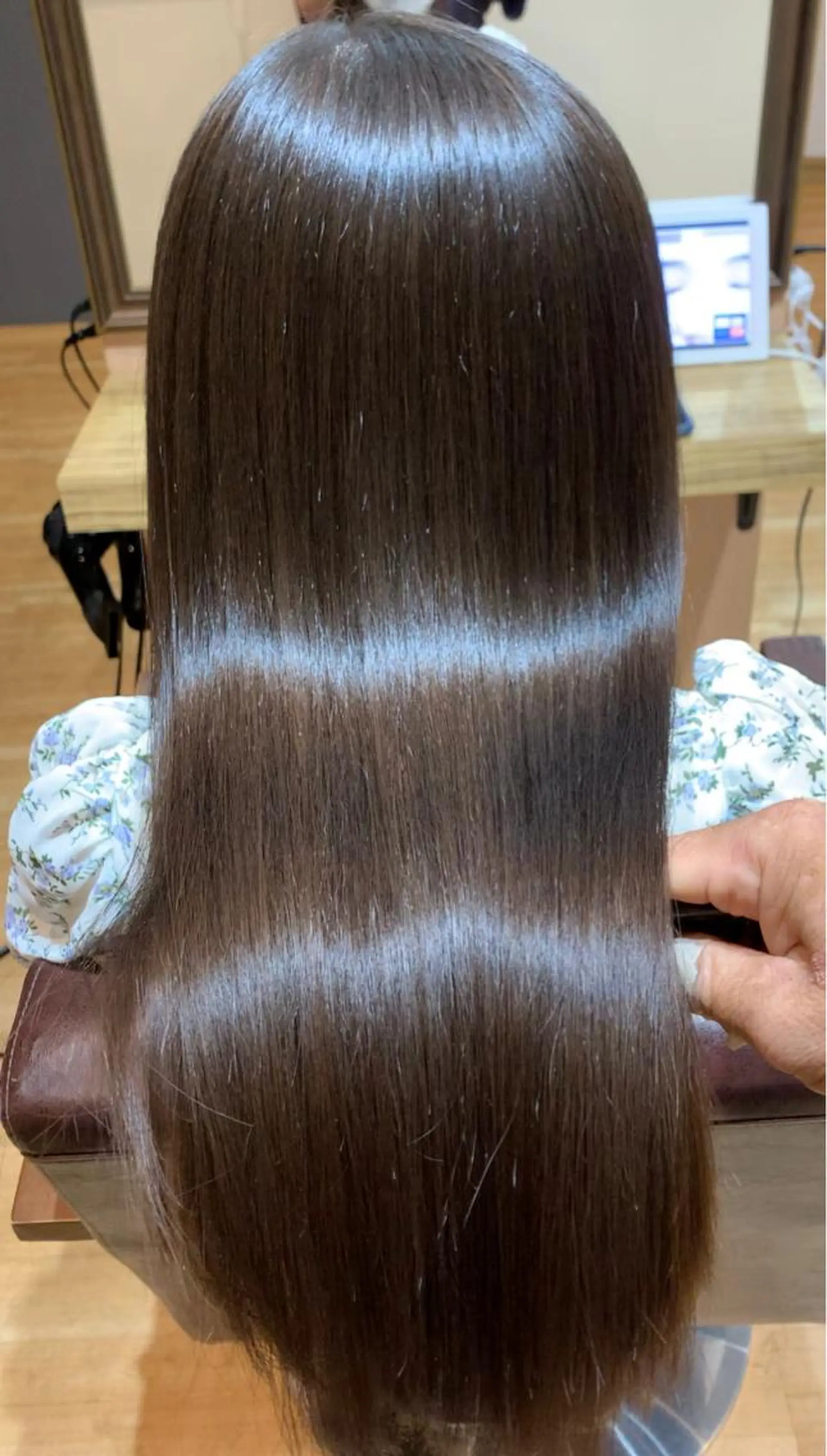 ロング 堀田 英樹のヘアスタイル