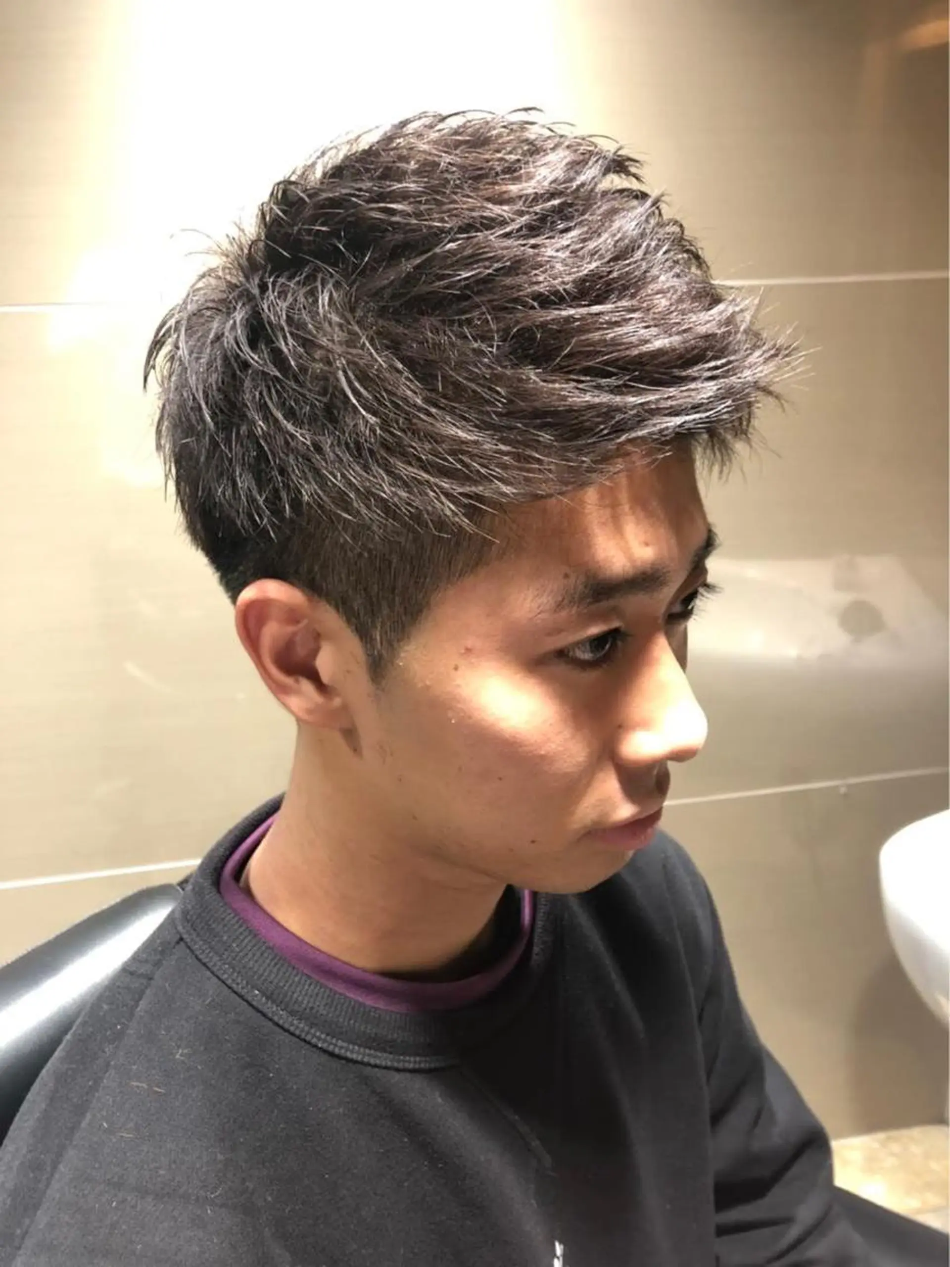 ショート メンズ 餘野 翔舞のヘアスタイル