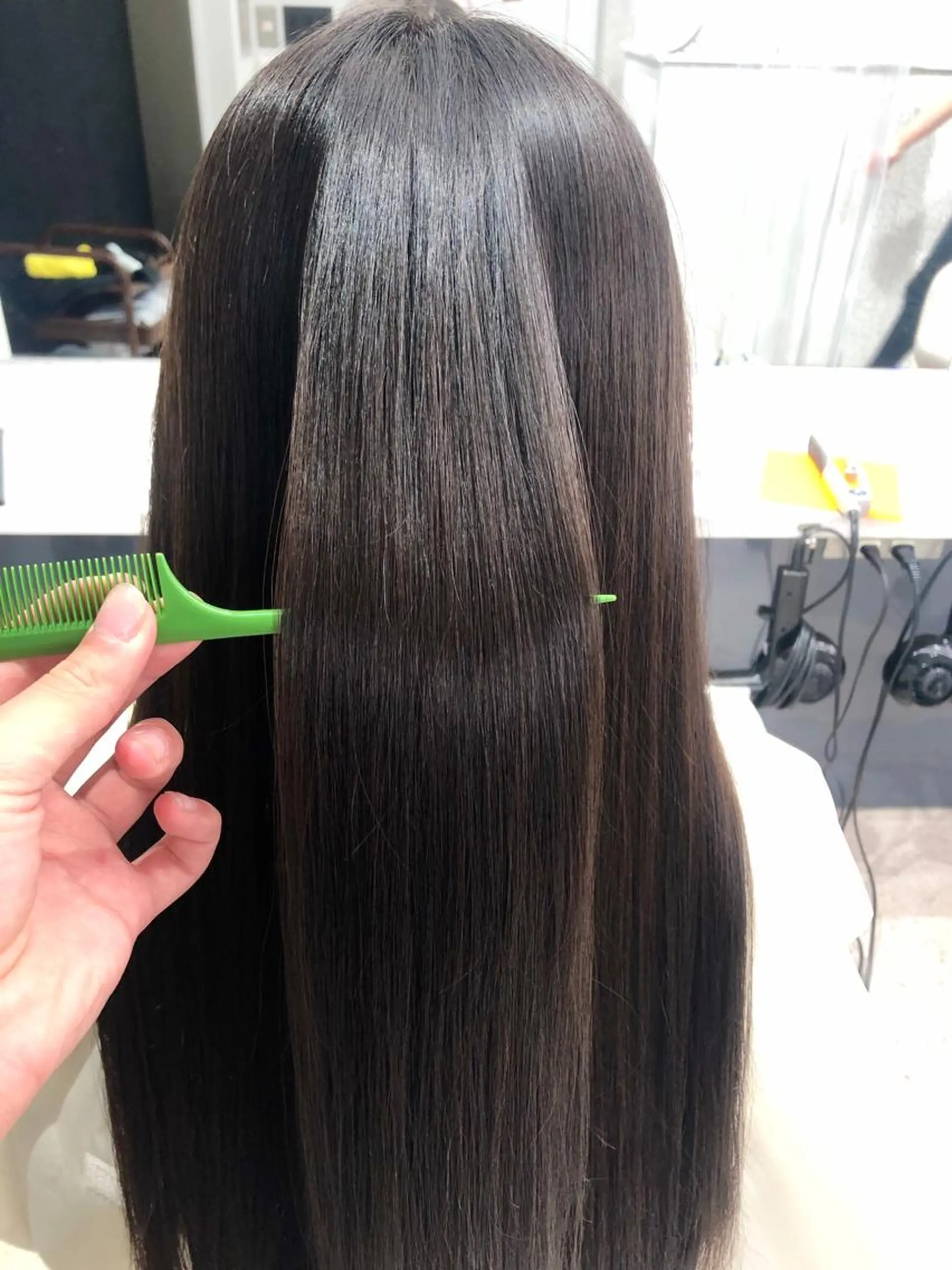 京都レイヤーカット/ 縮毛矯正/羽柴りくのヘアスタイル