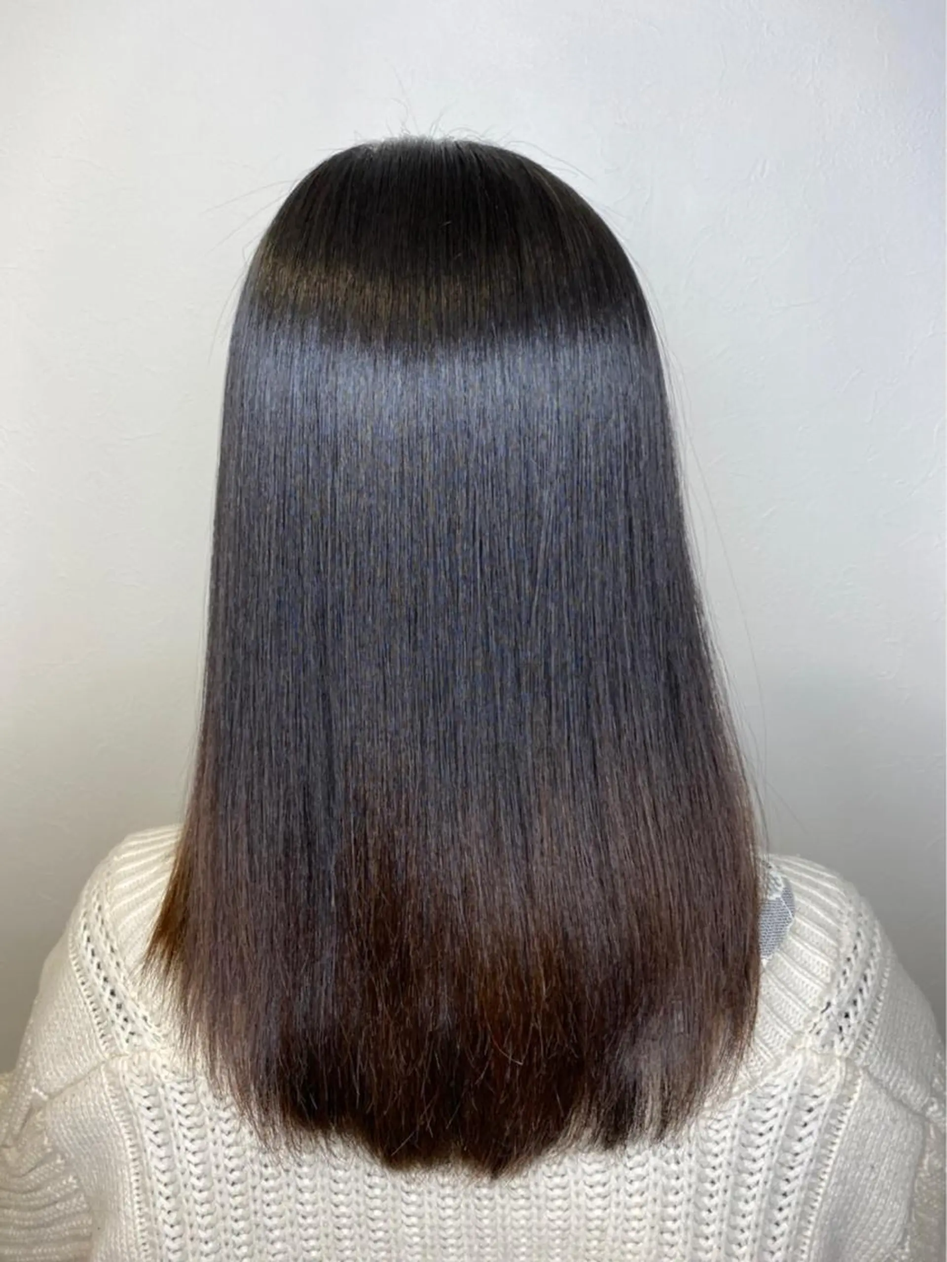 セミロング 髪質改善 トリートメント 🍑はらだ なつき🍑のヘアスタイル