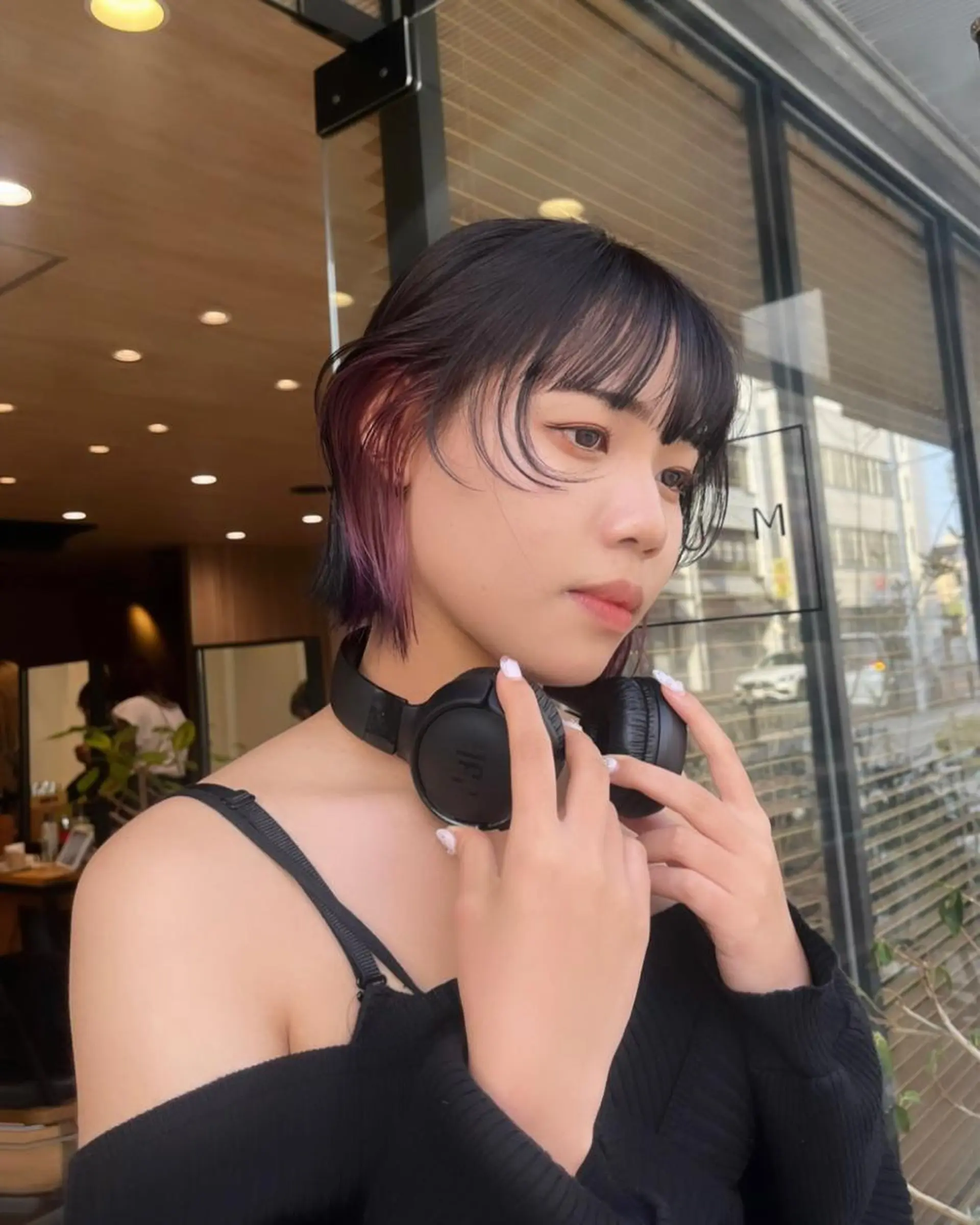 ショート カラー 産休中です 艶カラー♡オカのヘアスタイル