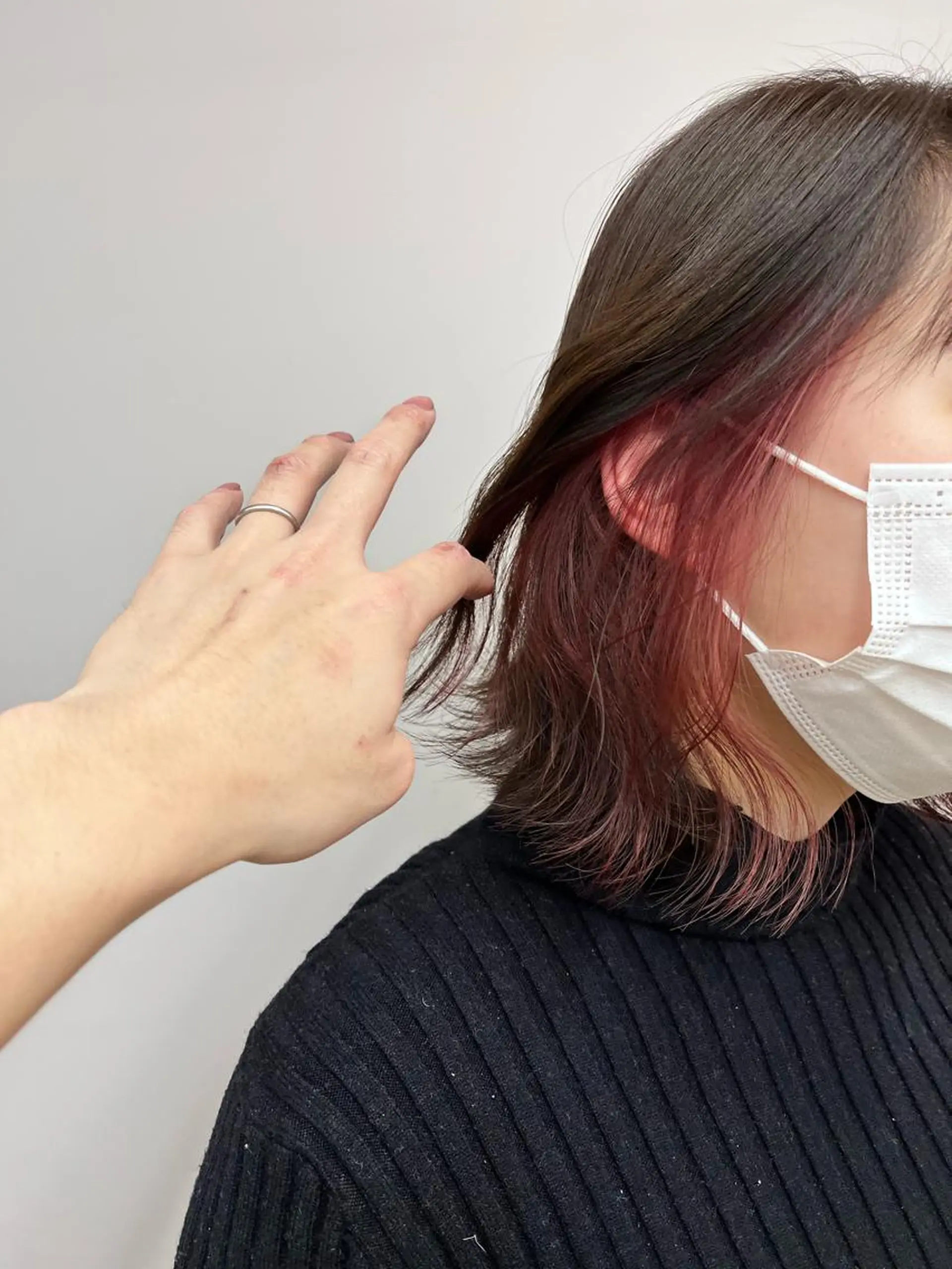 ショート カラー ピンクカラー SALOWIN神戸三宮店所属・【美髪を叶える】中谷 彰宏（アキ)のヘアスタイル