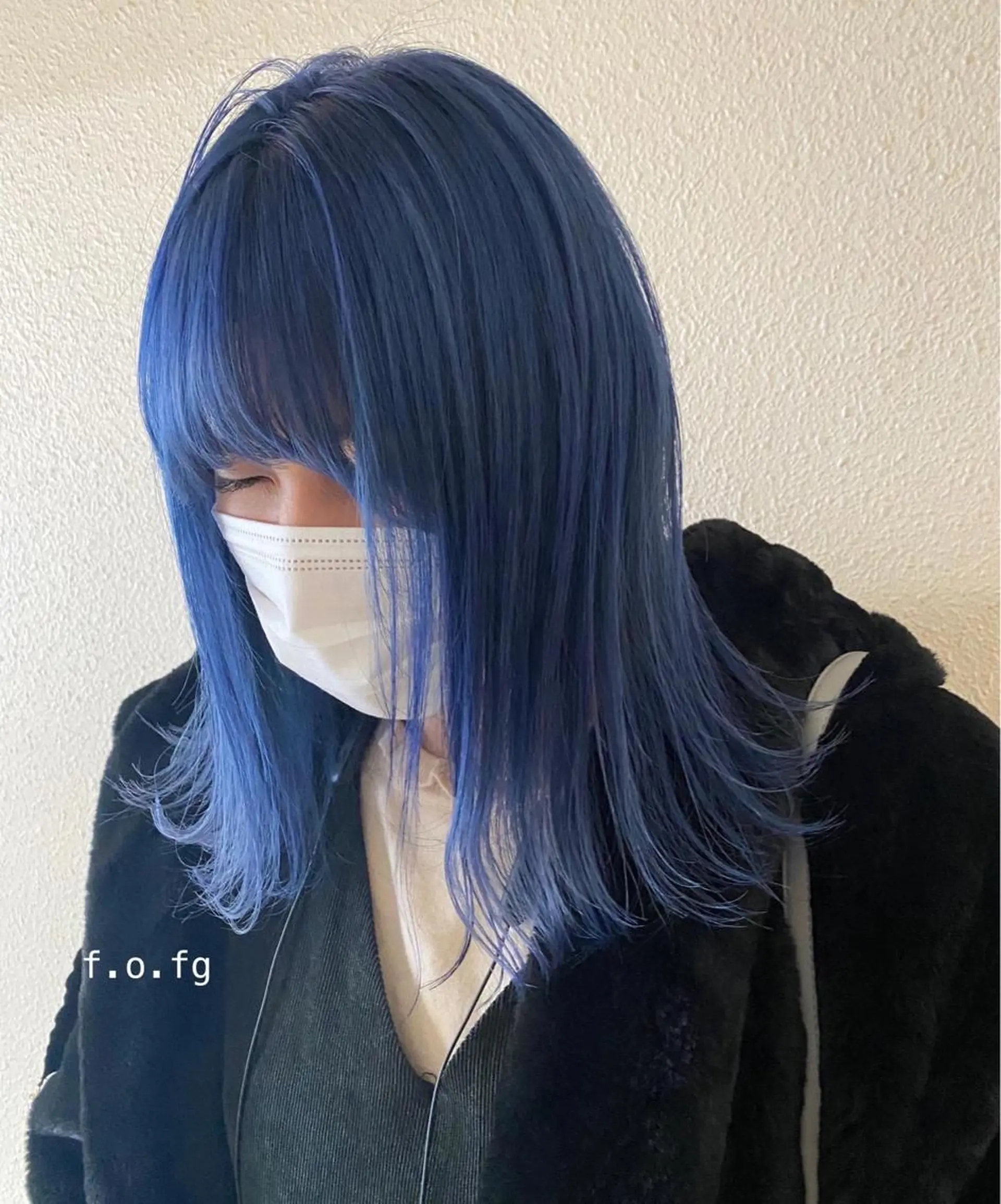 ミディアム カラー ヘアカラー トリートメント ツキノキ ミナのヘアスタイル