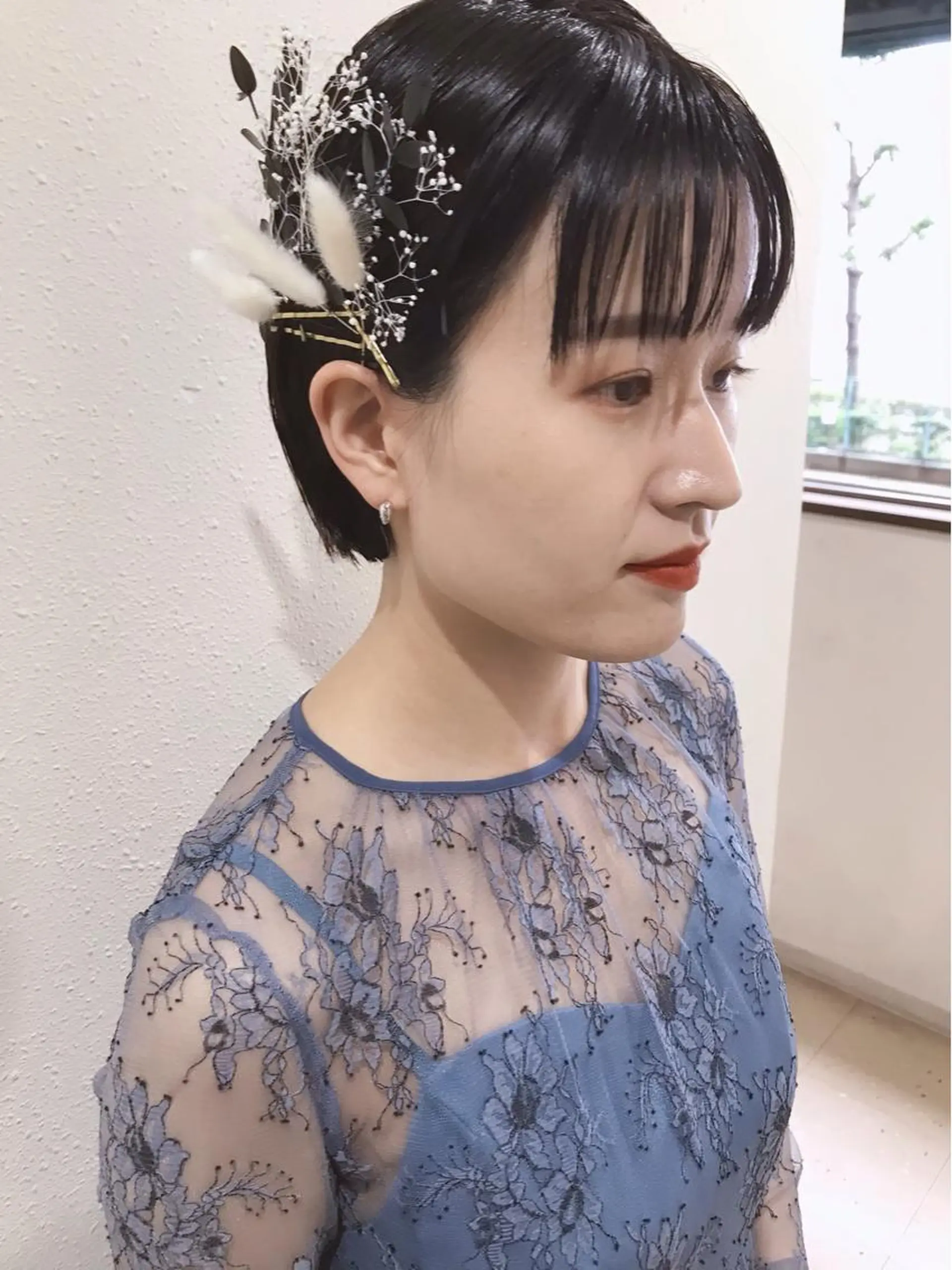 ショート ヘアアレンジ ヘアセット 韓国 / 中国ヘア 🦋Noniのヘアスタイル