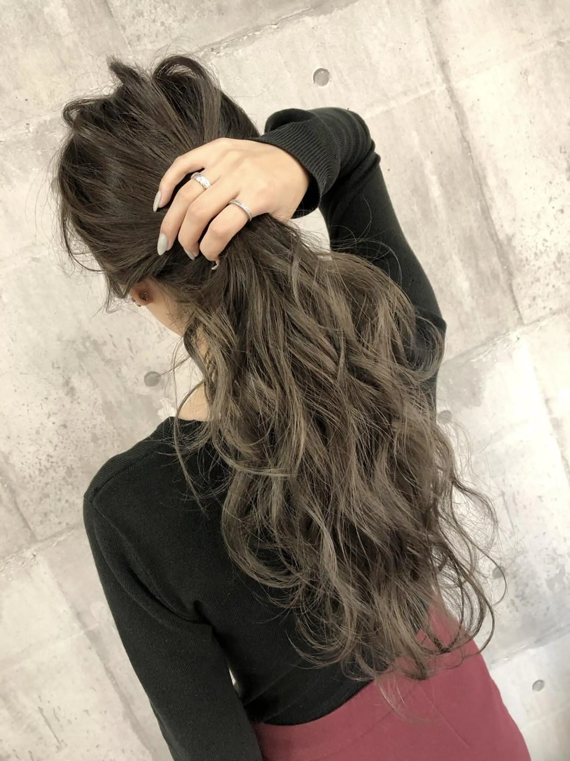 ロング シールエクステ エクステ ヘアカラー エクステ MIRAC河原崎 透【代表/オーナー】のヘアスタイル