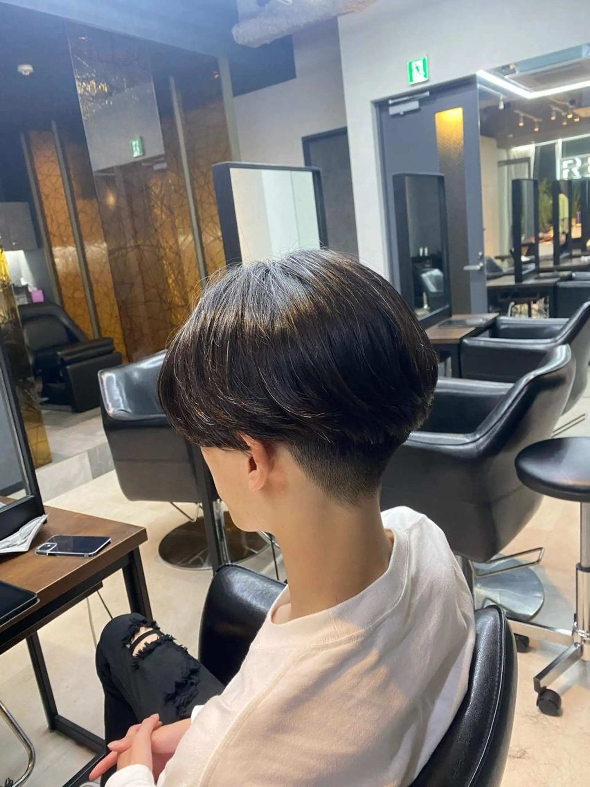 ショート メンズ カット 縮毛矯正 依田悠人 🌟メンズカット特化のヘアスタイル