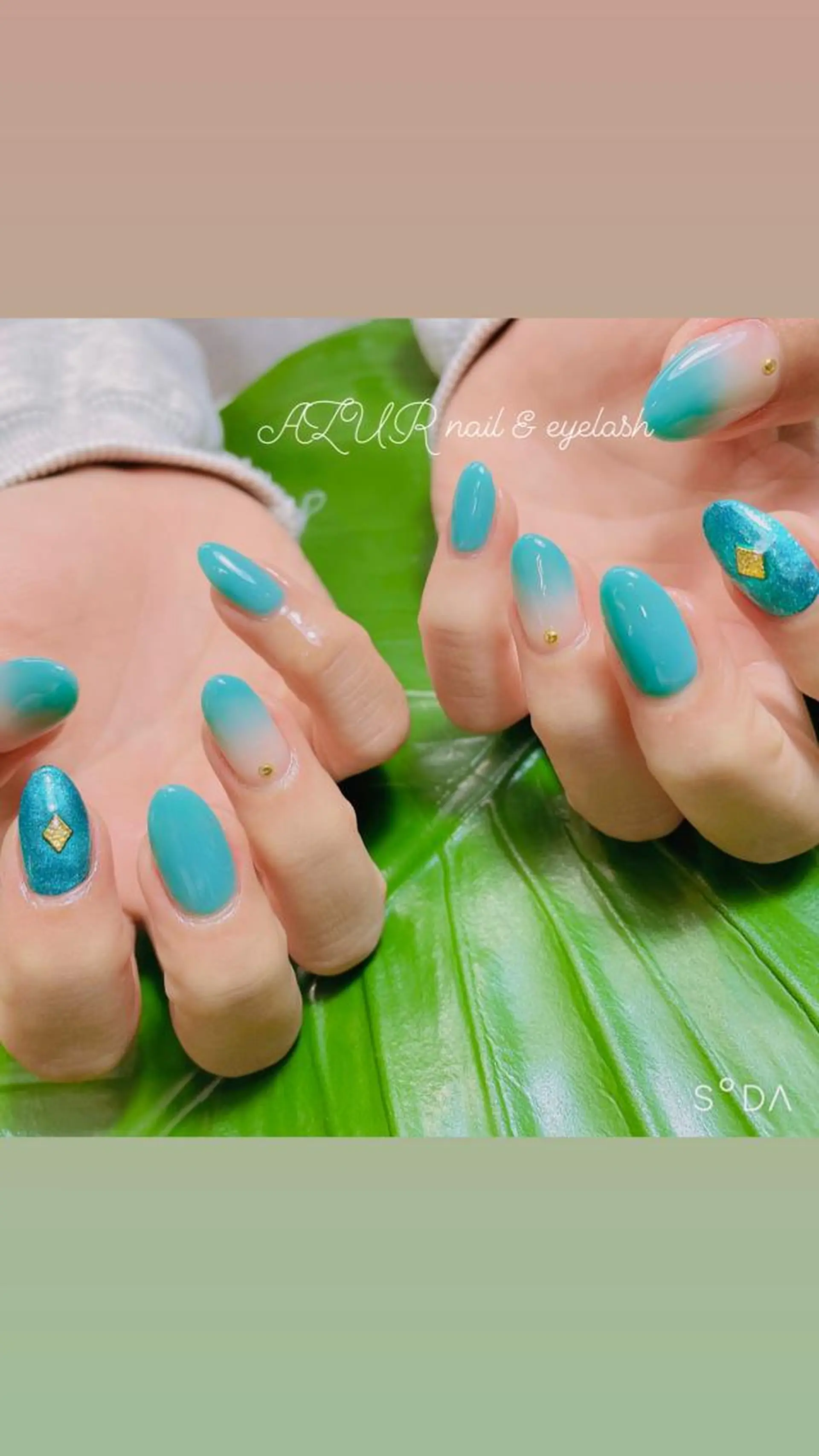 ネイル AZUR N&eyelashのネイルデザイン