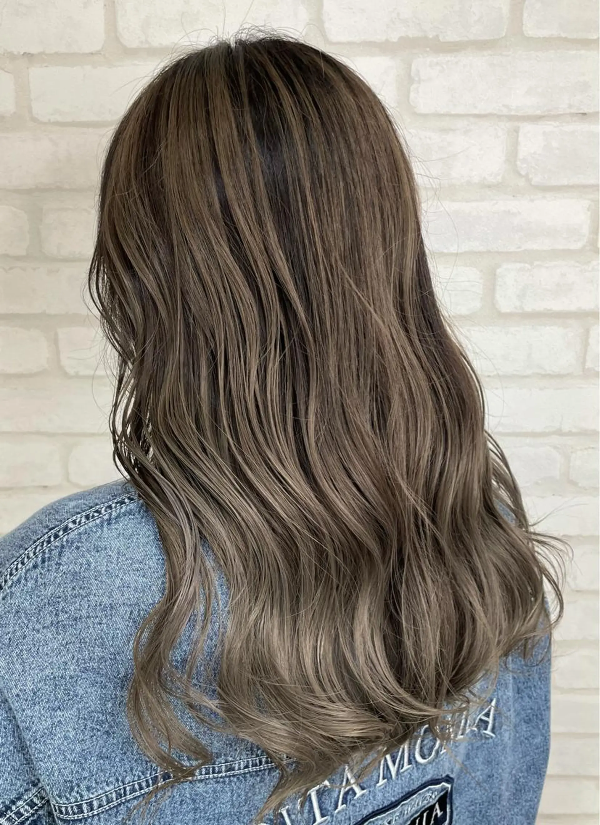 セミロング カラー 💎メンズカット/ 透明感　吉田拓海💎のヘアスタイル