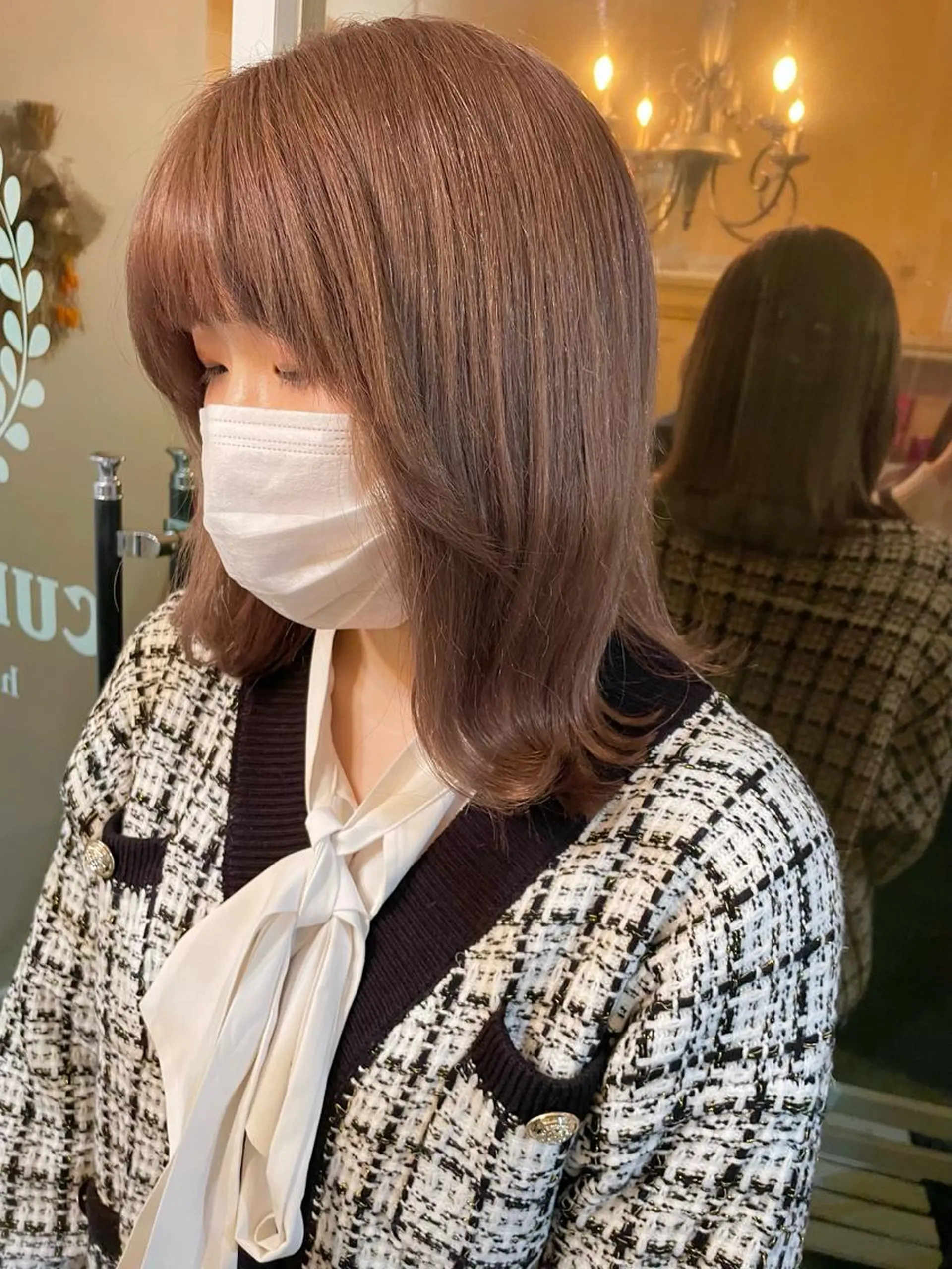 カラー newi梅田🫧韓国 ヘア🫧sakiのヘアスタイル